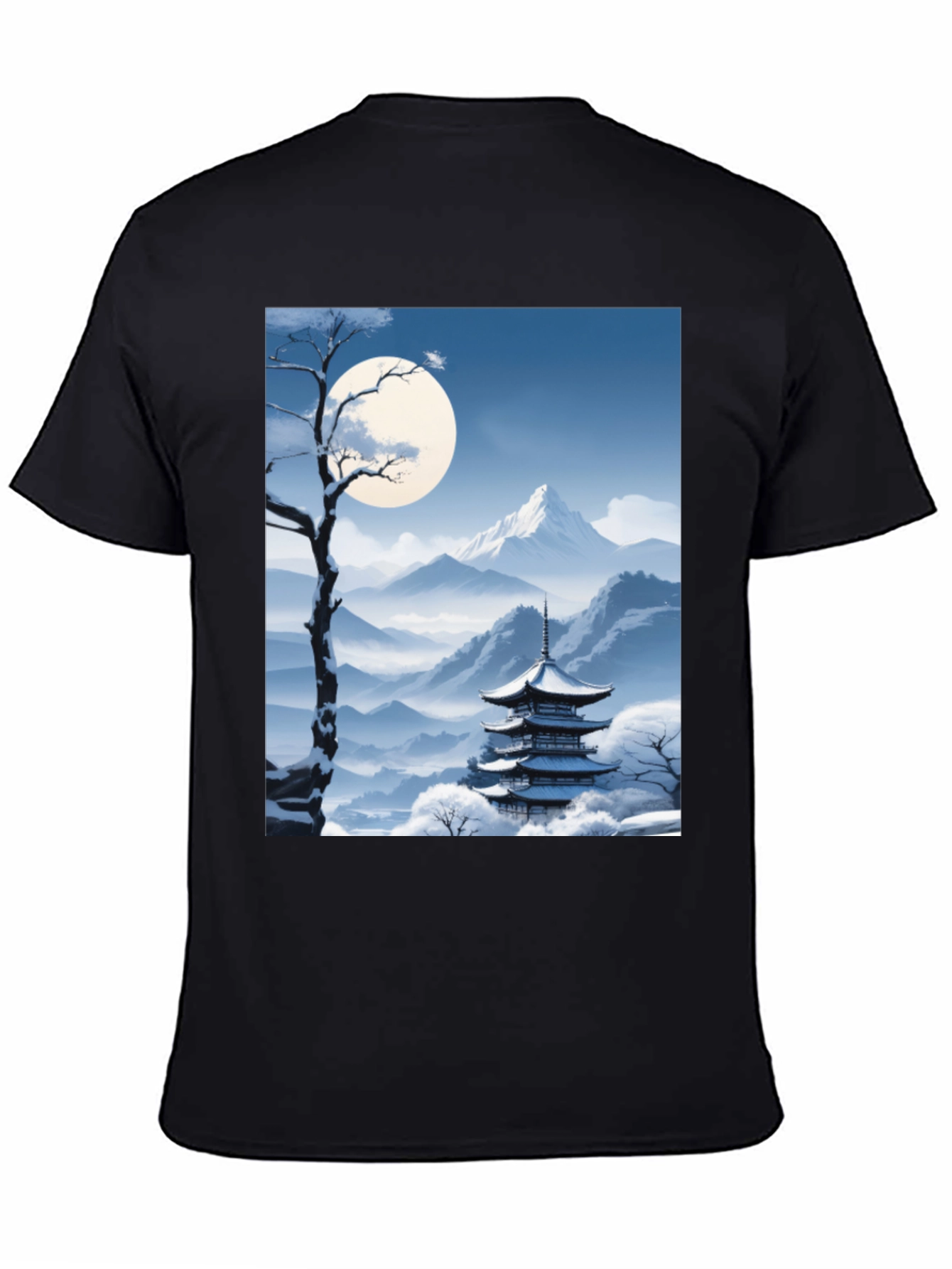 Winter Pagoda Graphic Tee
