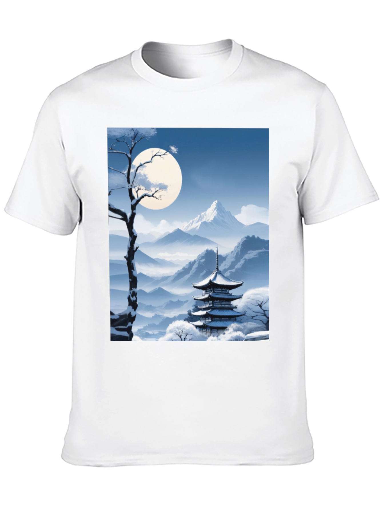 Winter Pagoda Graphic Tee
