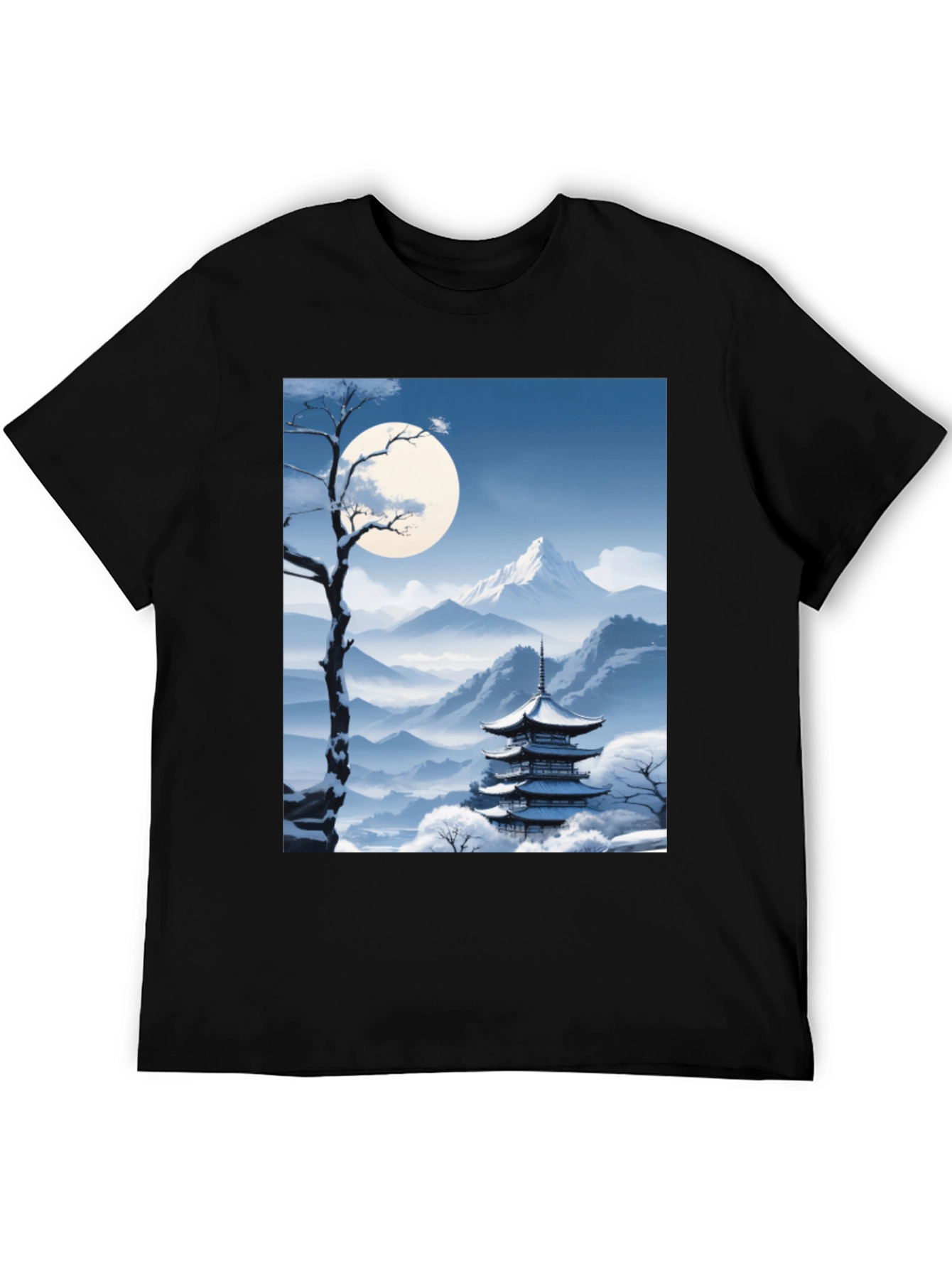 Winter Pagoda Graphic Tee