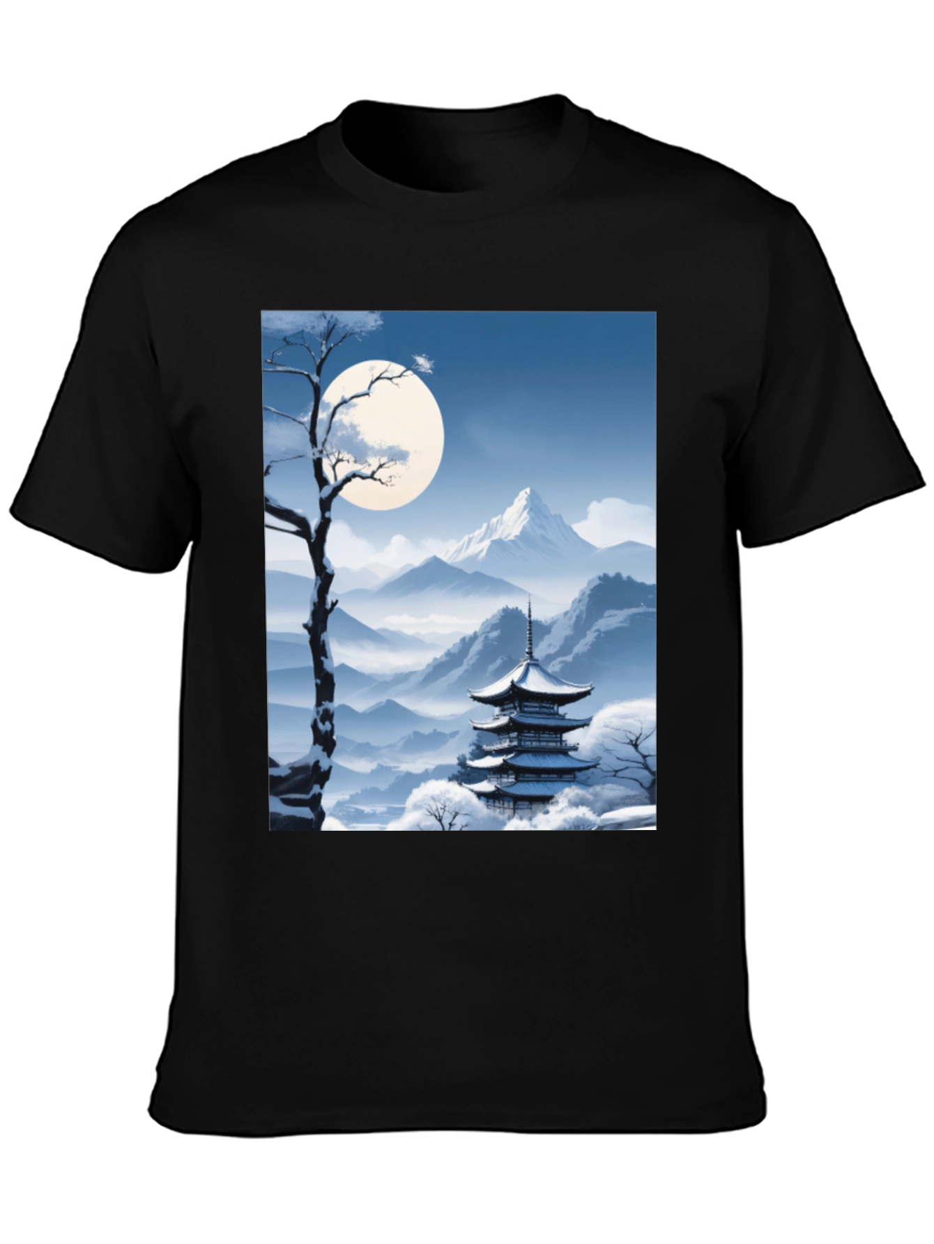 Winter Pagoda Graphic Tee