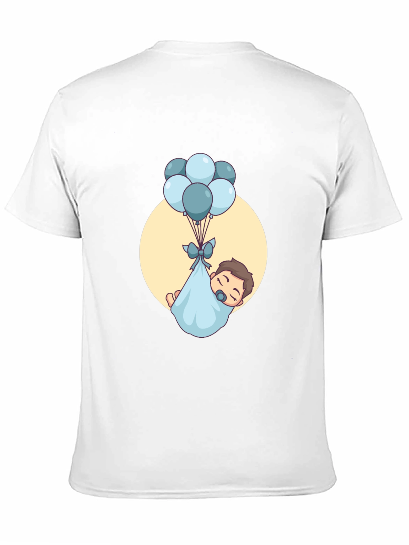 Baby Boy Balloons Graphic T-Shirt
