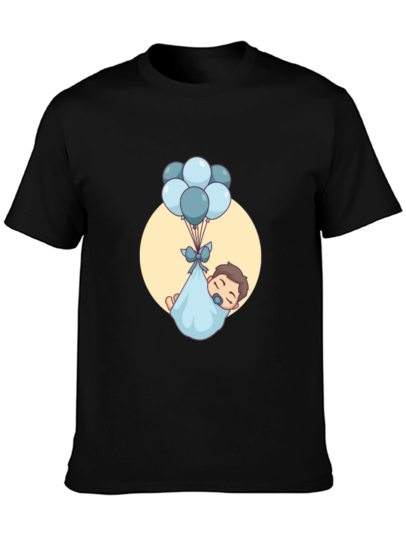 Baby Boy Balloons Graphic T-Shirt