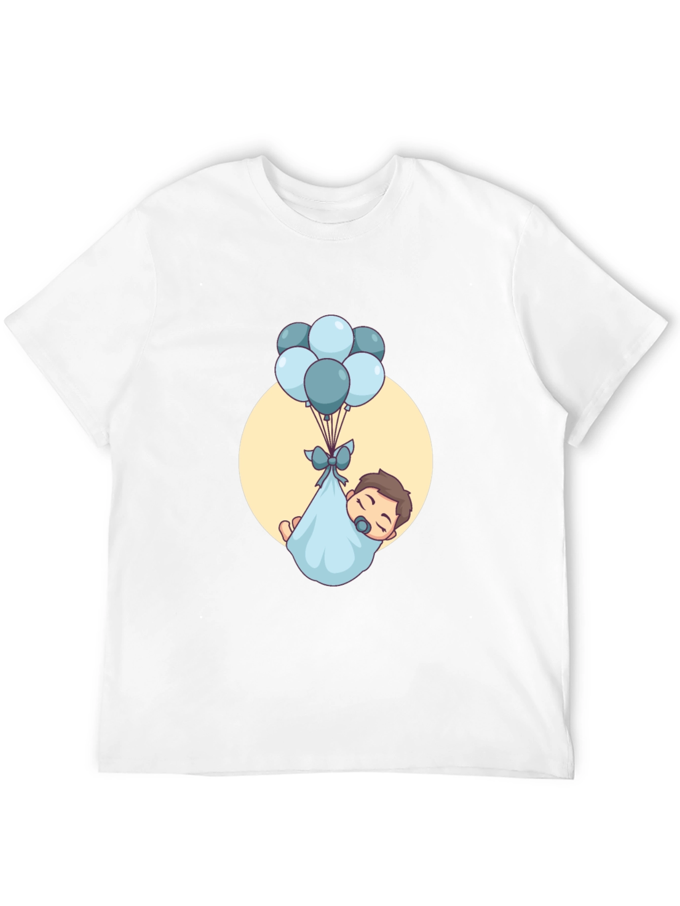 Baby Boy Balloons Graphic T-Shirt