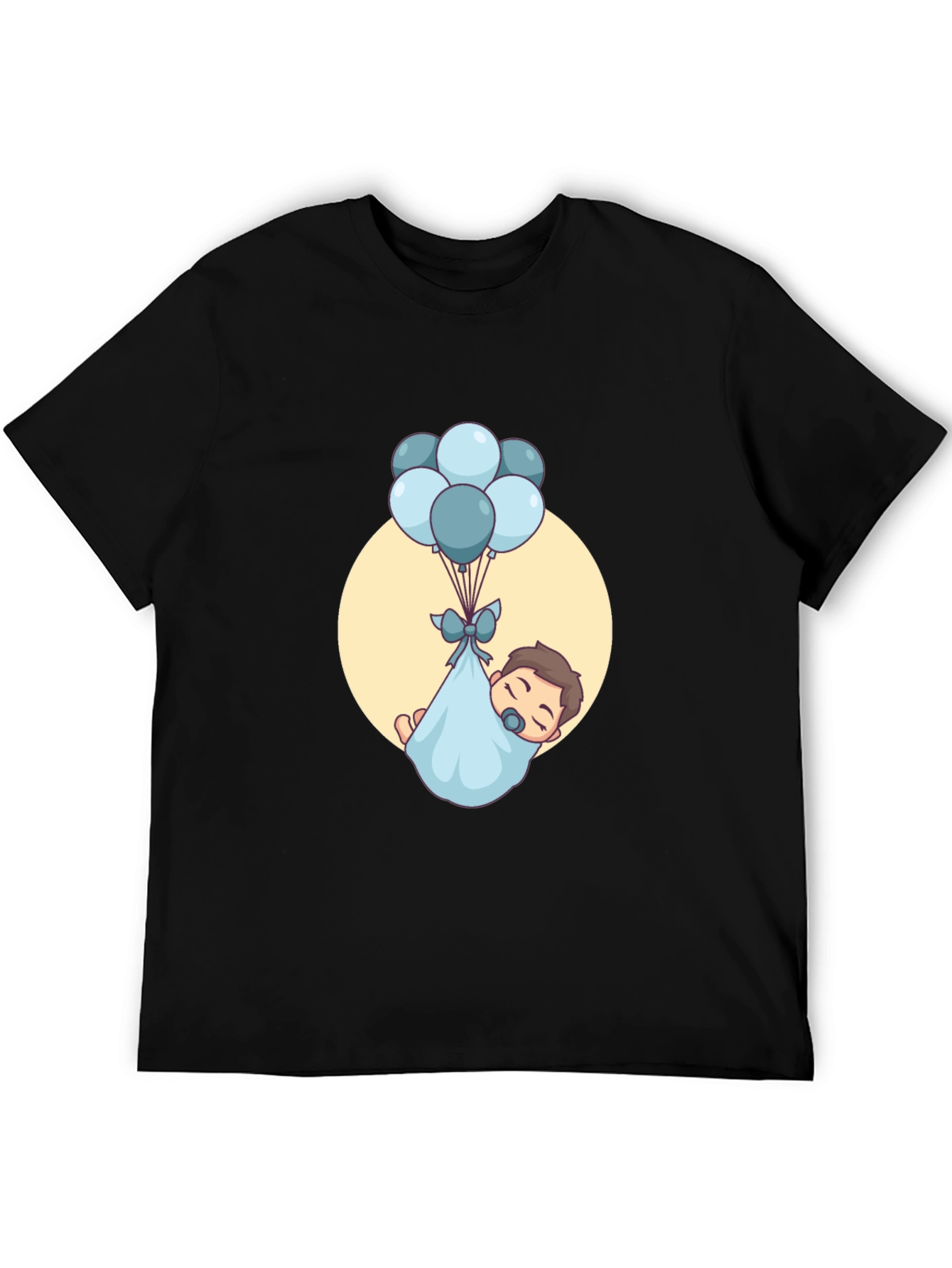 Baby Boy Balloons Graphic T-Shirt