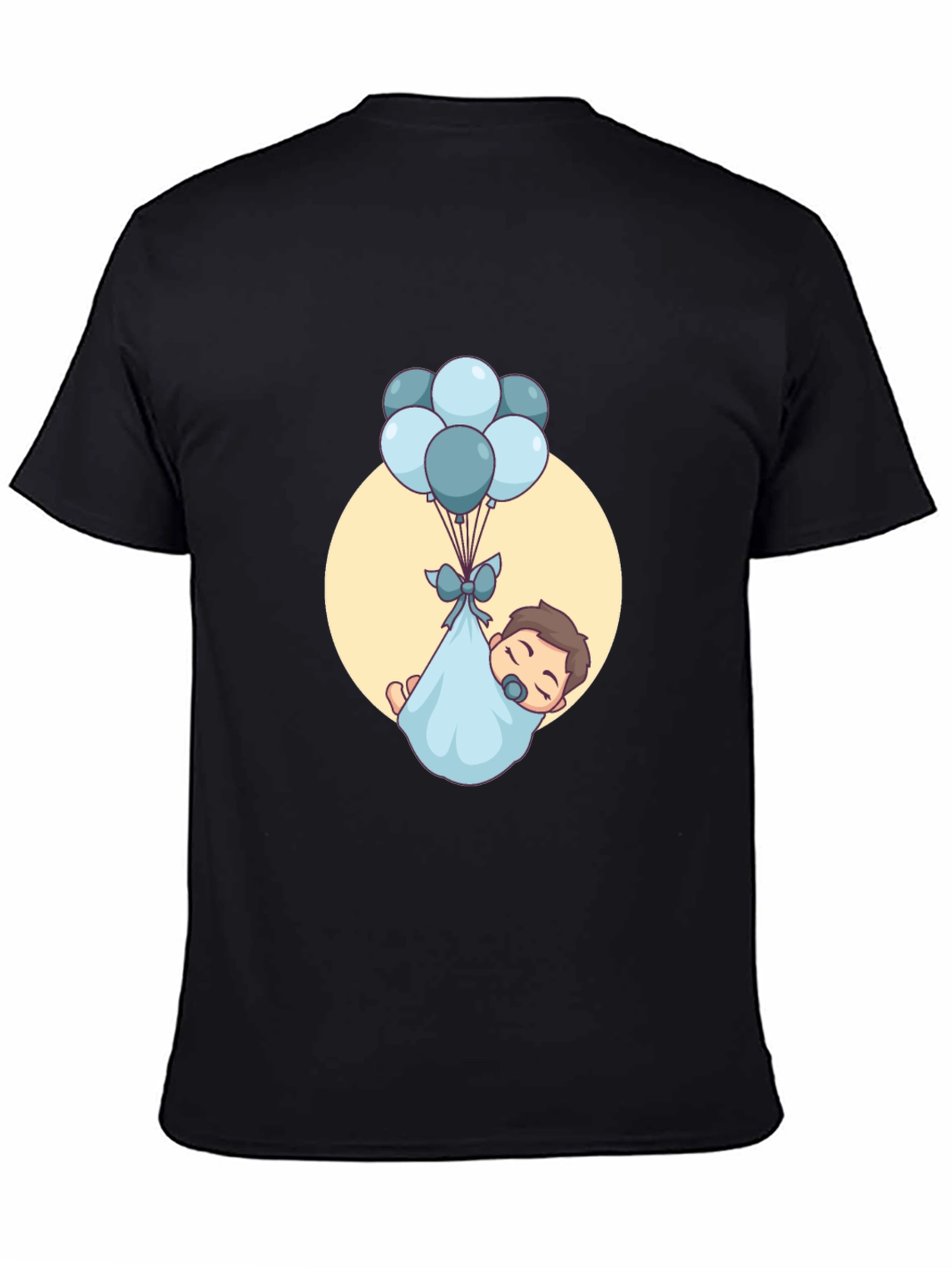 Baby Boy Balloons Graphic T-Shirt