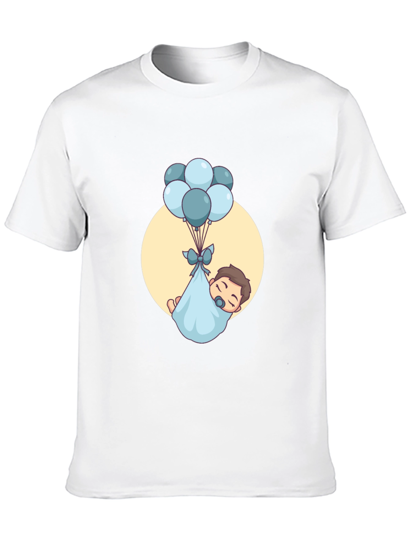 Baby Boy Balloons Graphic T-Shirt