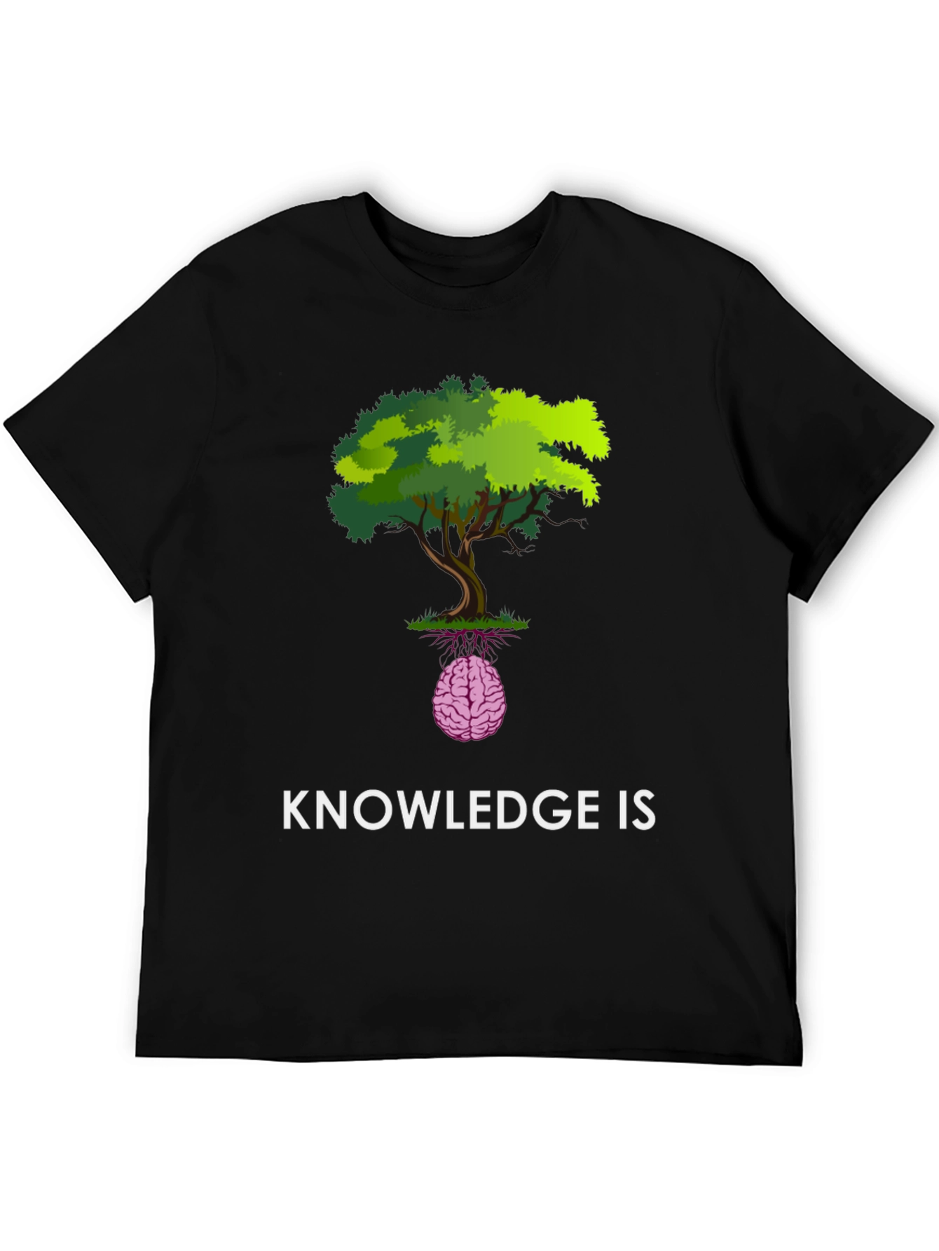 Knowledge Tree Graphic T-Shirt