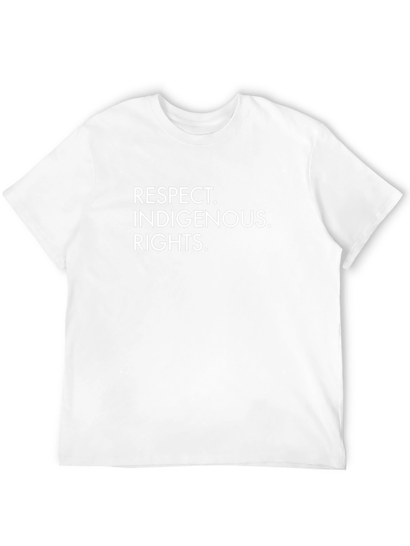 Respect Indigenous Rights Black T-Shirt