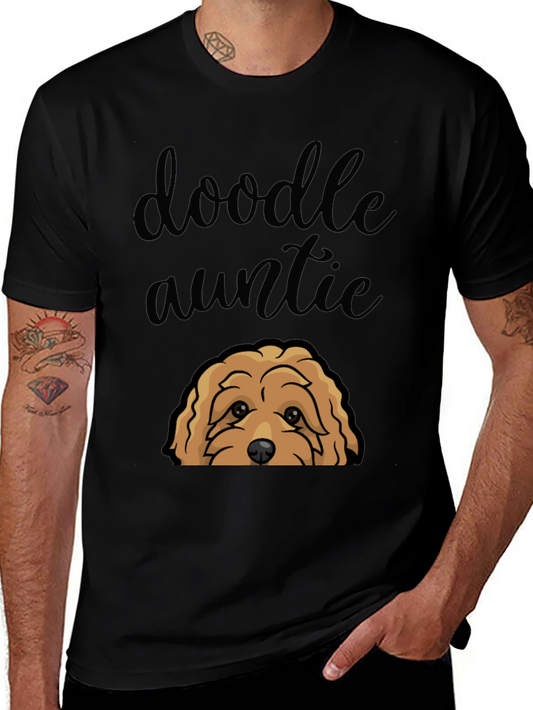 Doodle Auntie T-Shirt - Dog Lover Gift