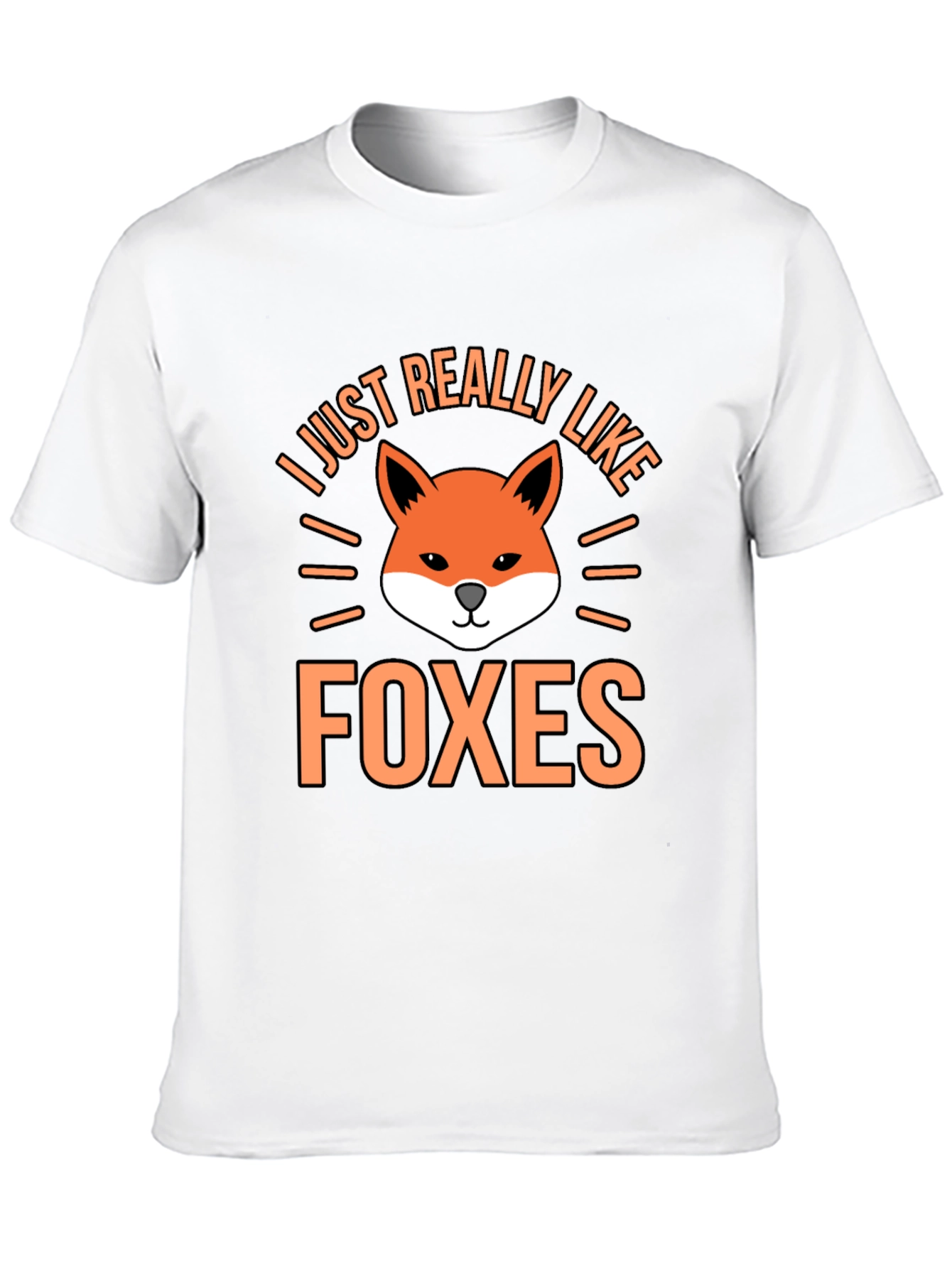 I Just Really Like Foxes Graphic Tee
