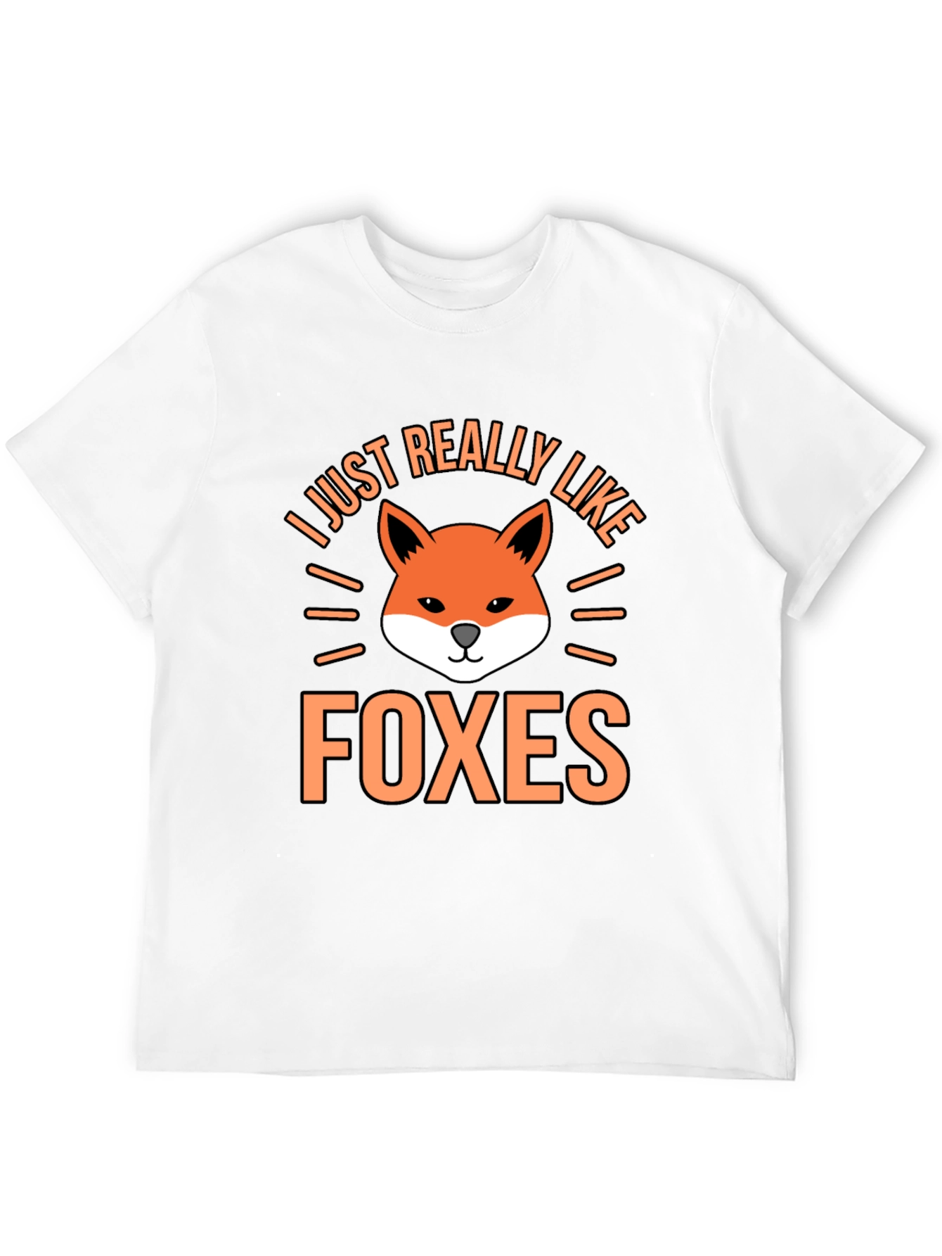 I Just Really Like Foxes Graphic Tee