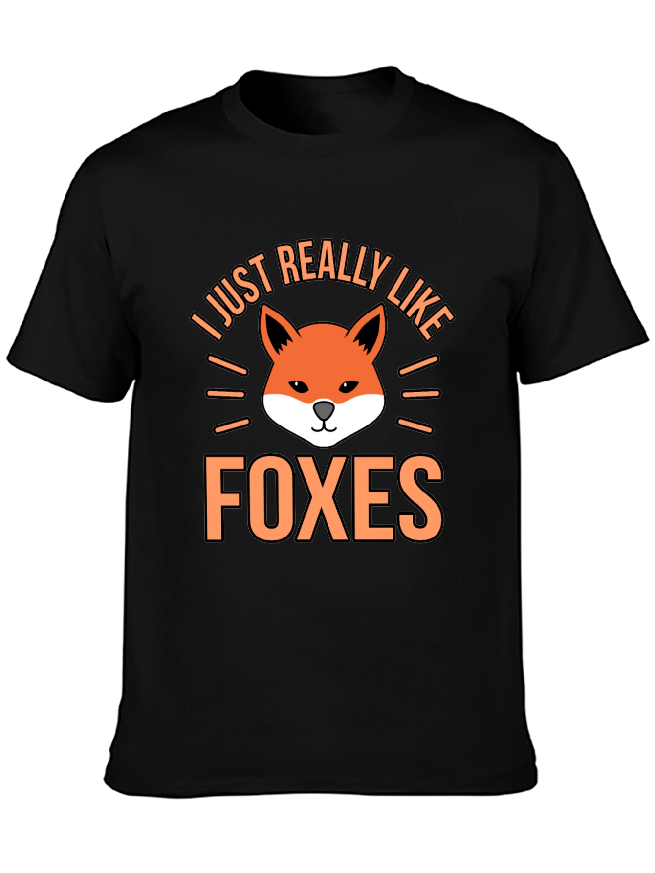 I Just Really Like Foxes Graphic Tee