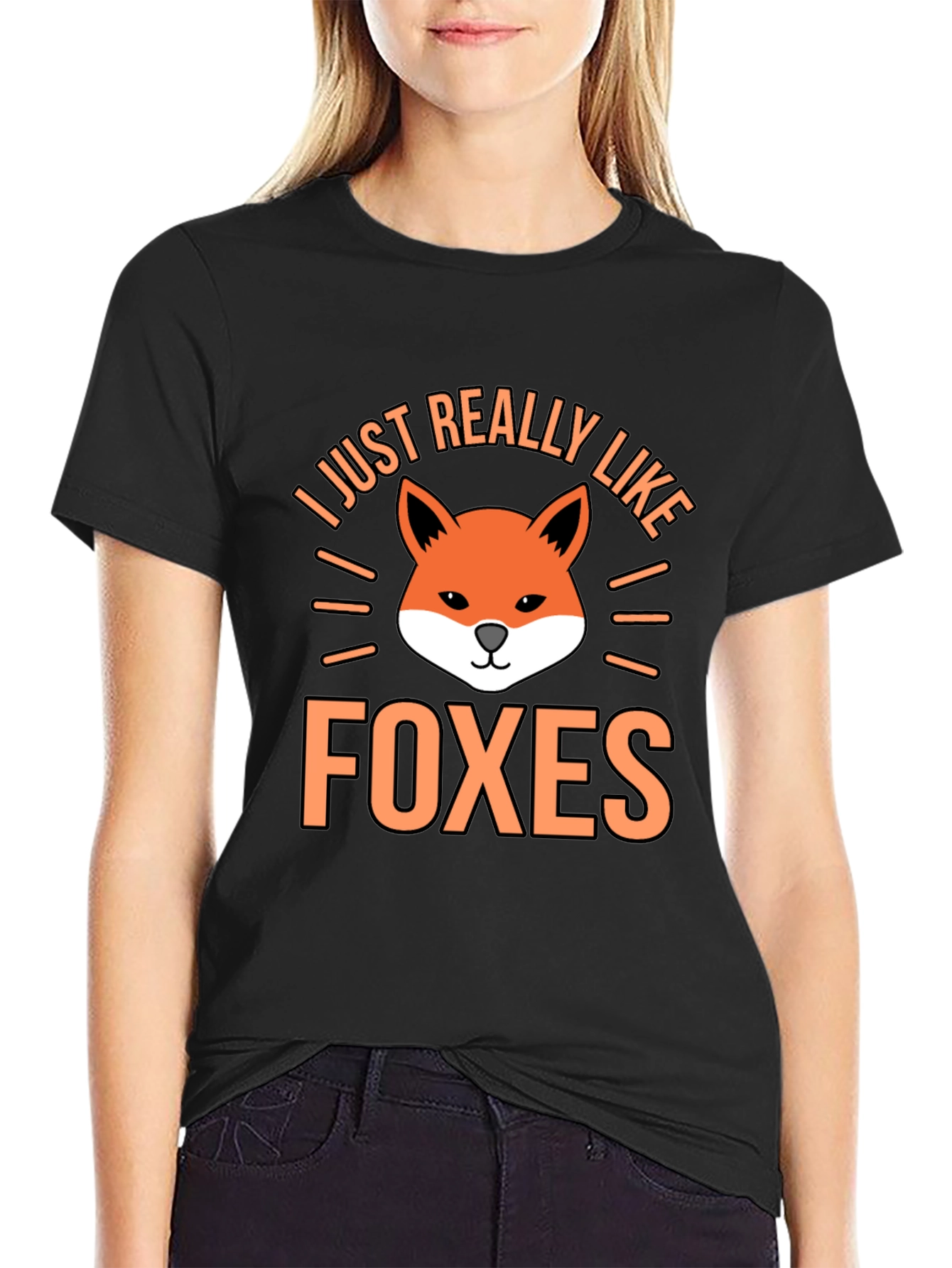 I Just Really Like Foxes Graphic Tee