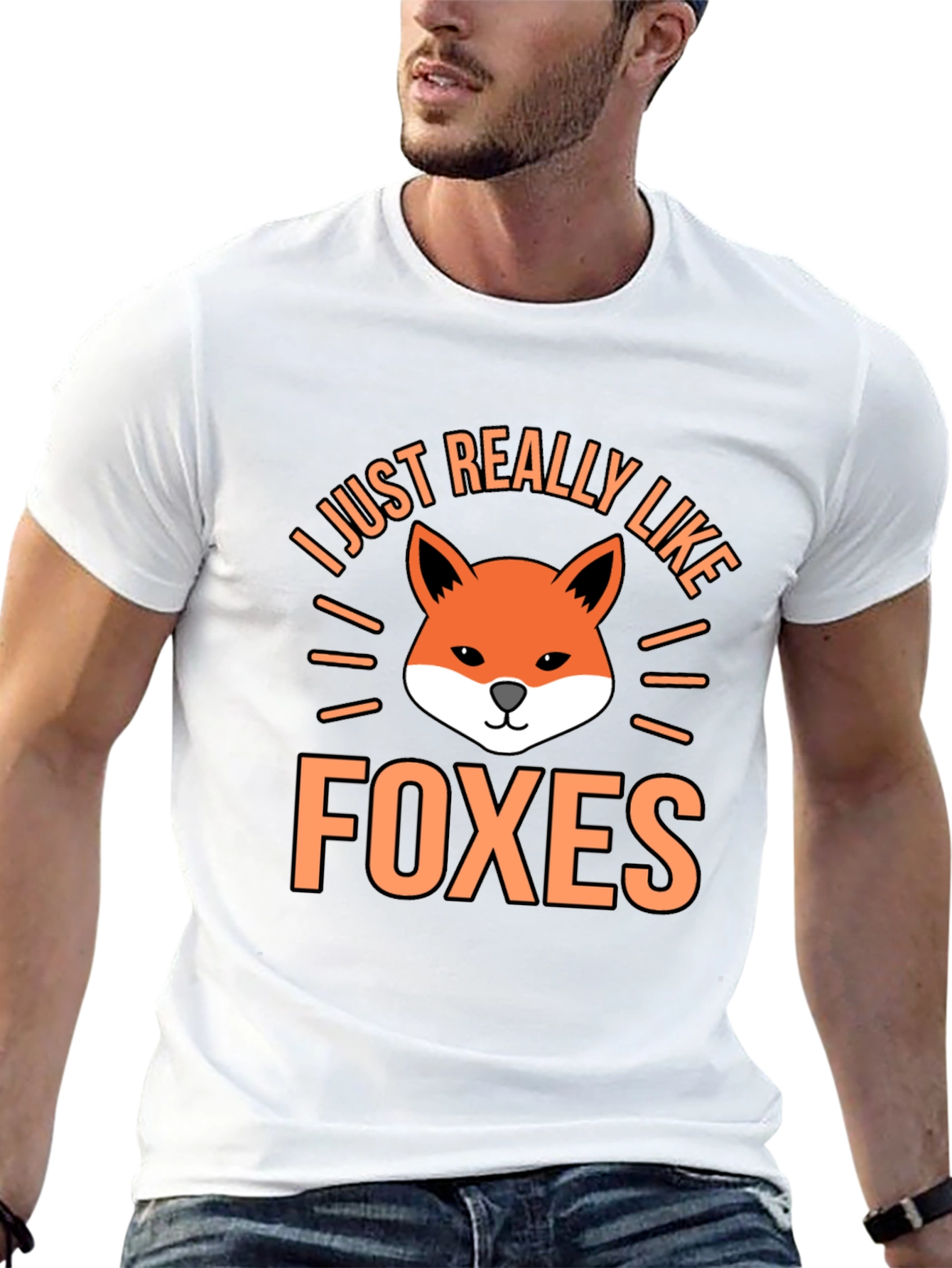 I Just Really Like Foxes Graphic Tee