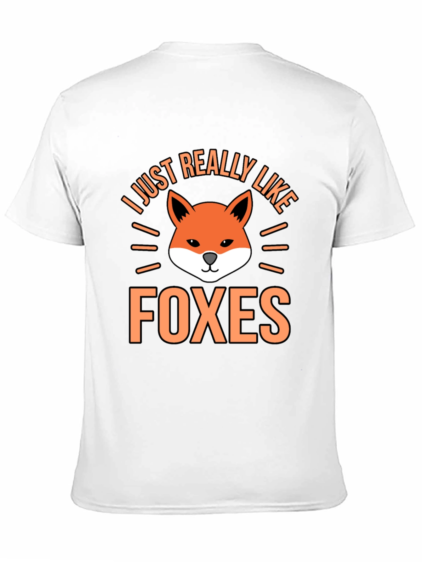 I Just Really Like Foxes Graphic Tee