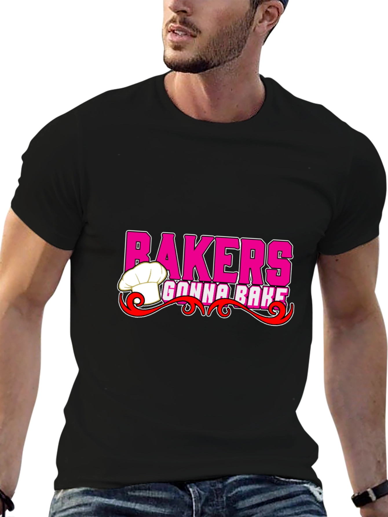 Bakers Gonna Bake Black T-Shirt