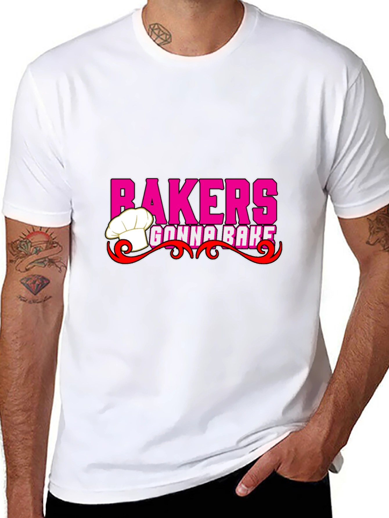 Bakers Gonna Bake Black T-Shirt