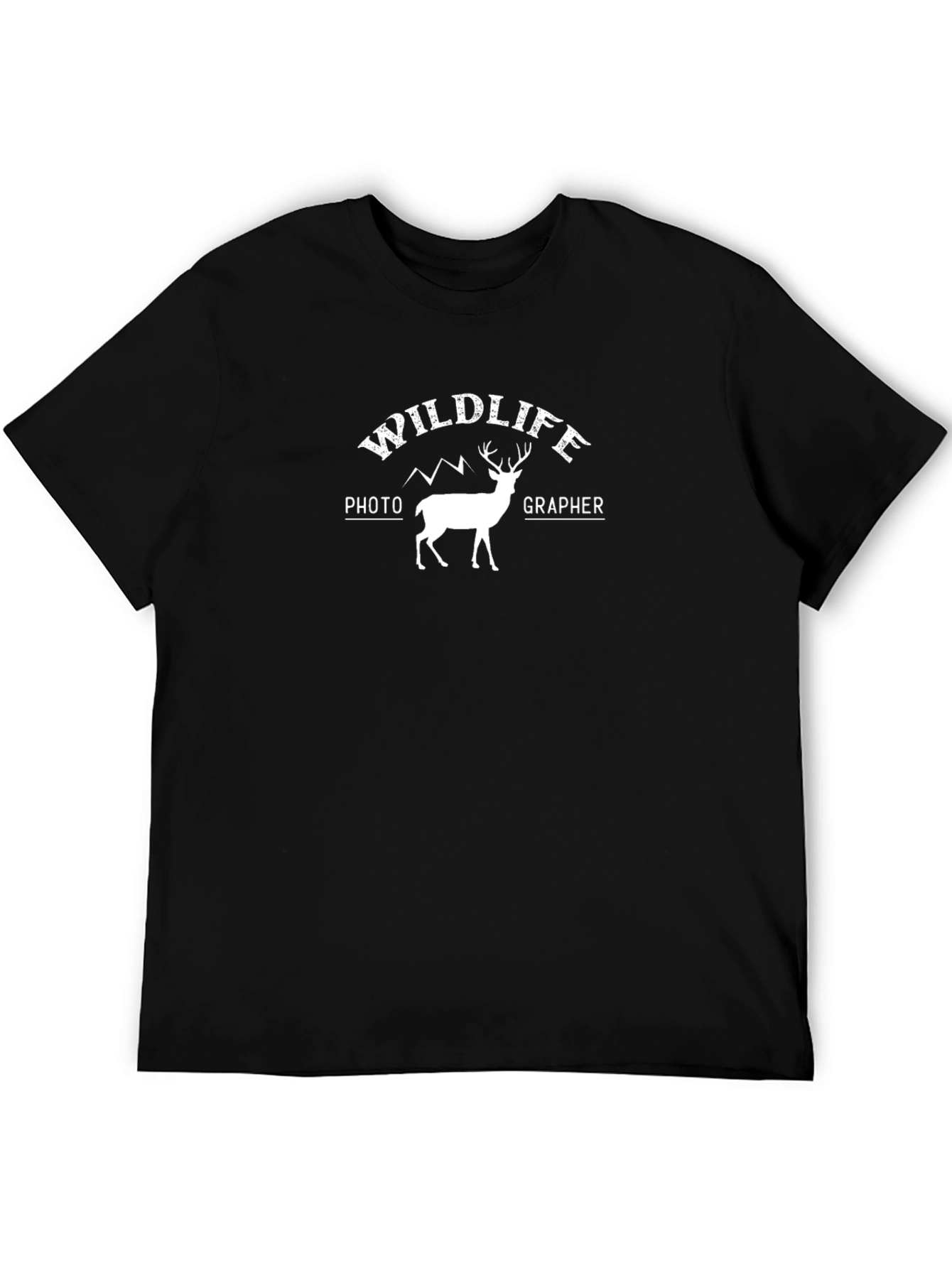 Wildlife Photographer Deer Graphic Tee