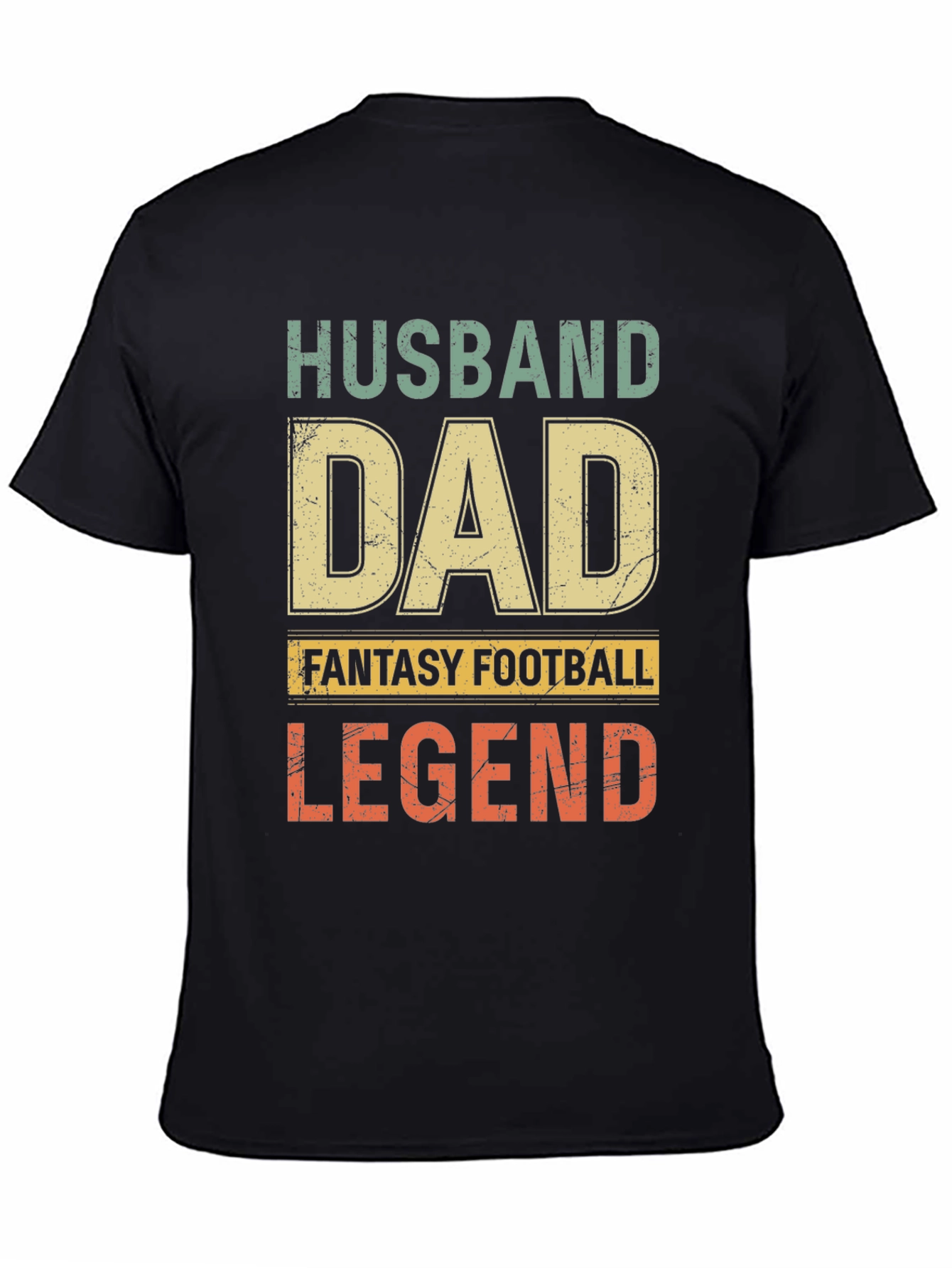 Husband Dad Fantasy Football Legend T-Shirt