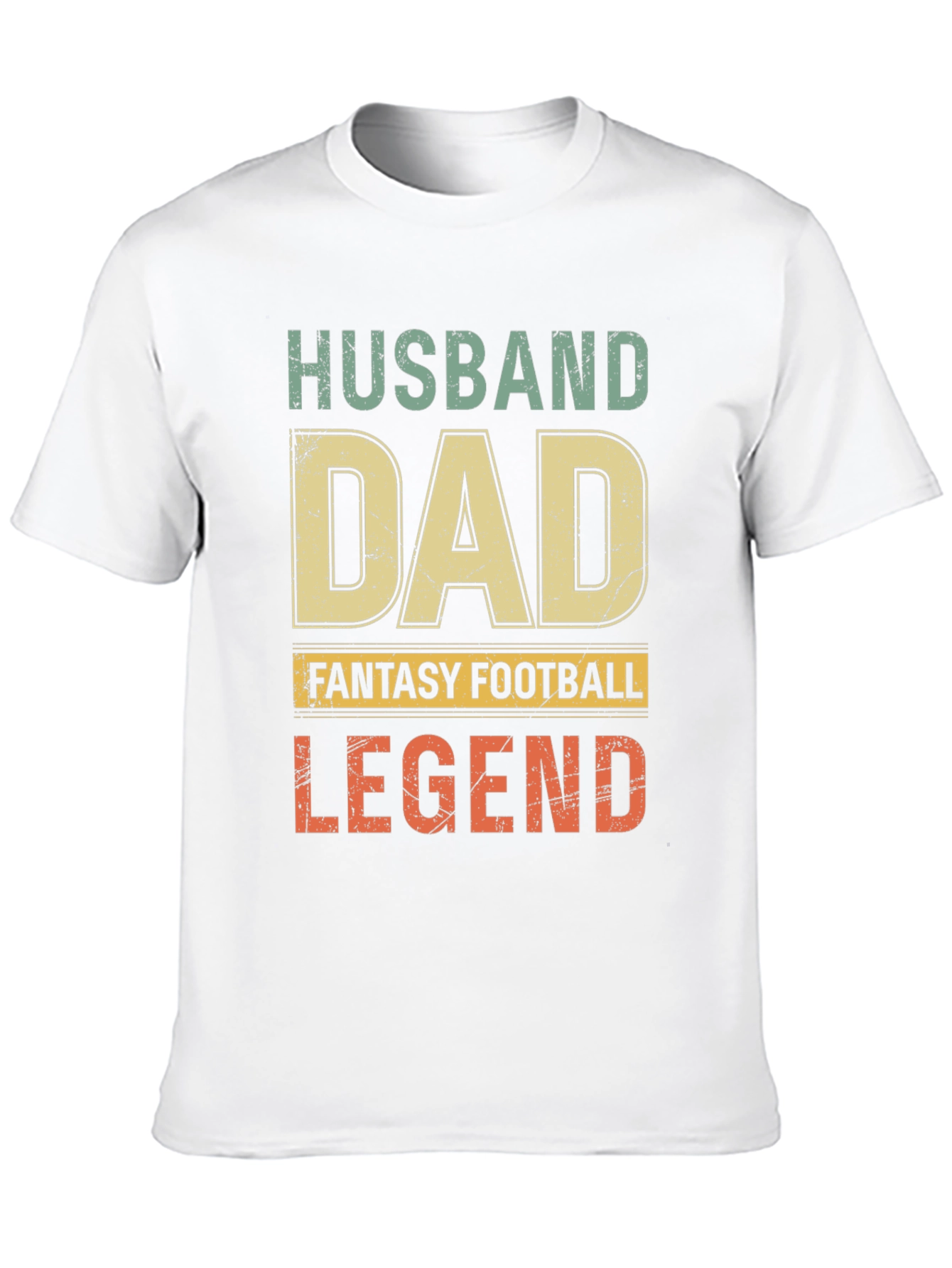 Husband Dad Fantasy Football Legend T-Shirt