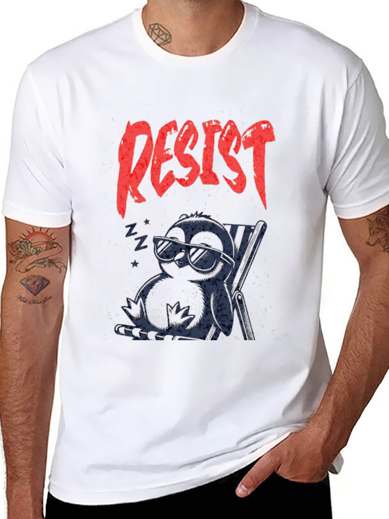 Resist Sloth Graphic Tee