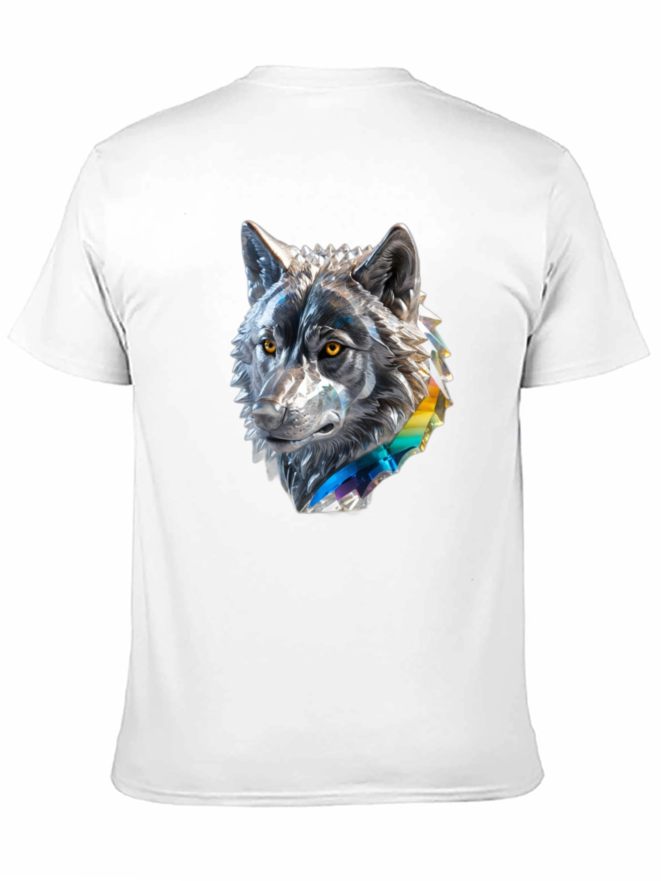Wolf Graphic Tee - Mens Black T-Shirt