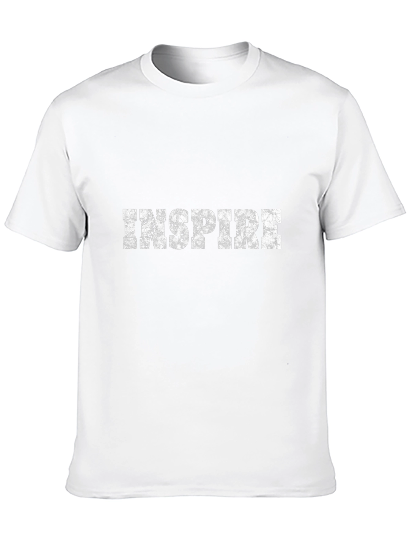 Inspire Graphic Tee - Black Cotton T-Shirt
