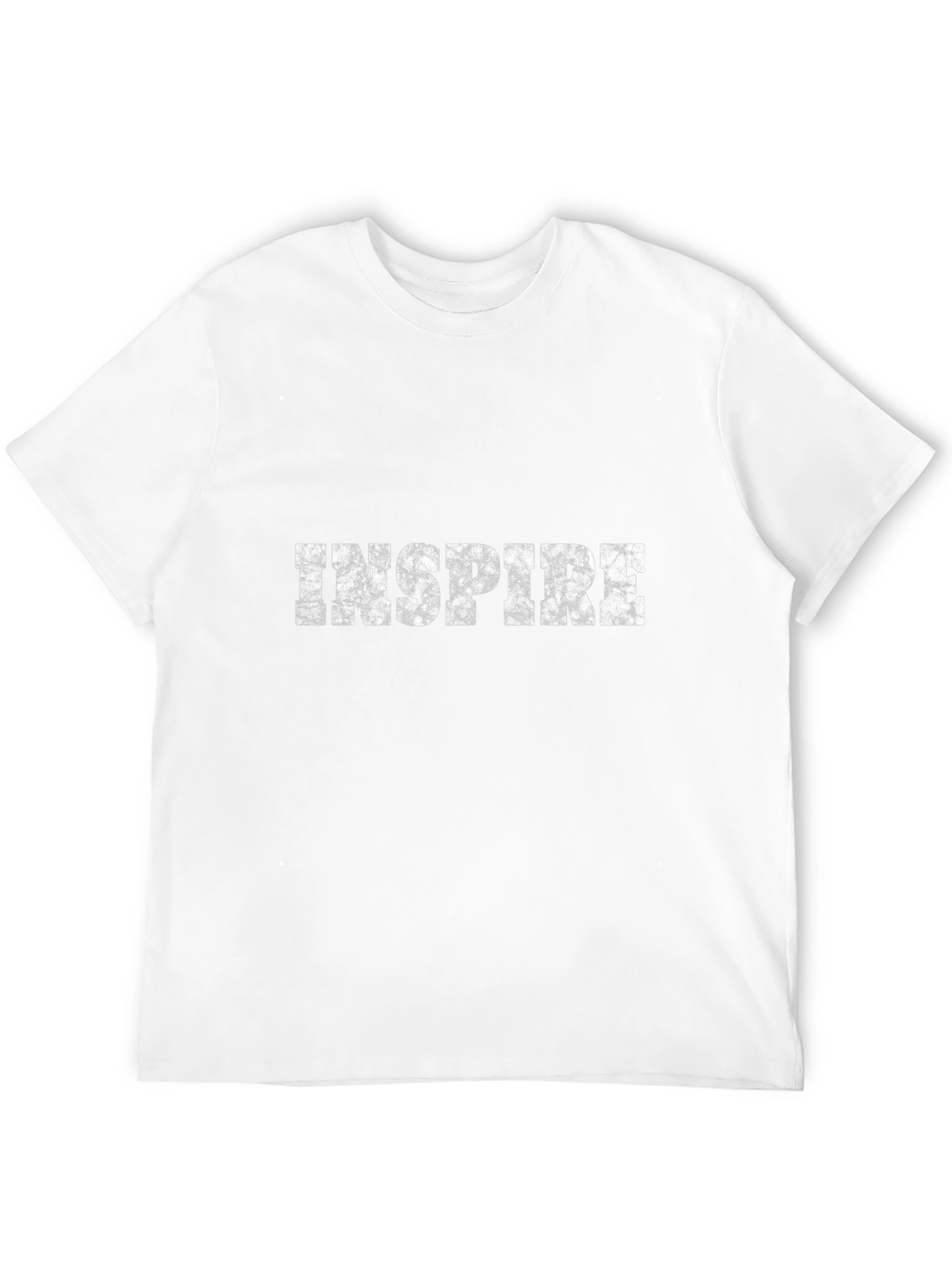 Inspire Graphic Tee - Black Cotton T-Shirt