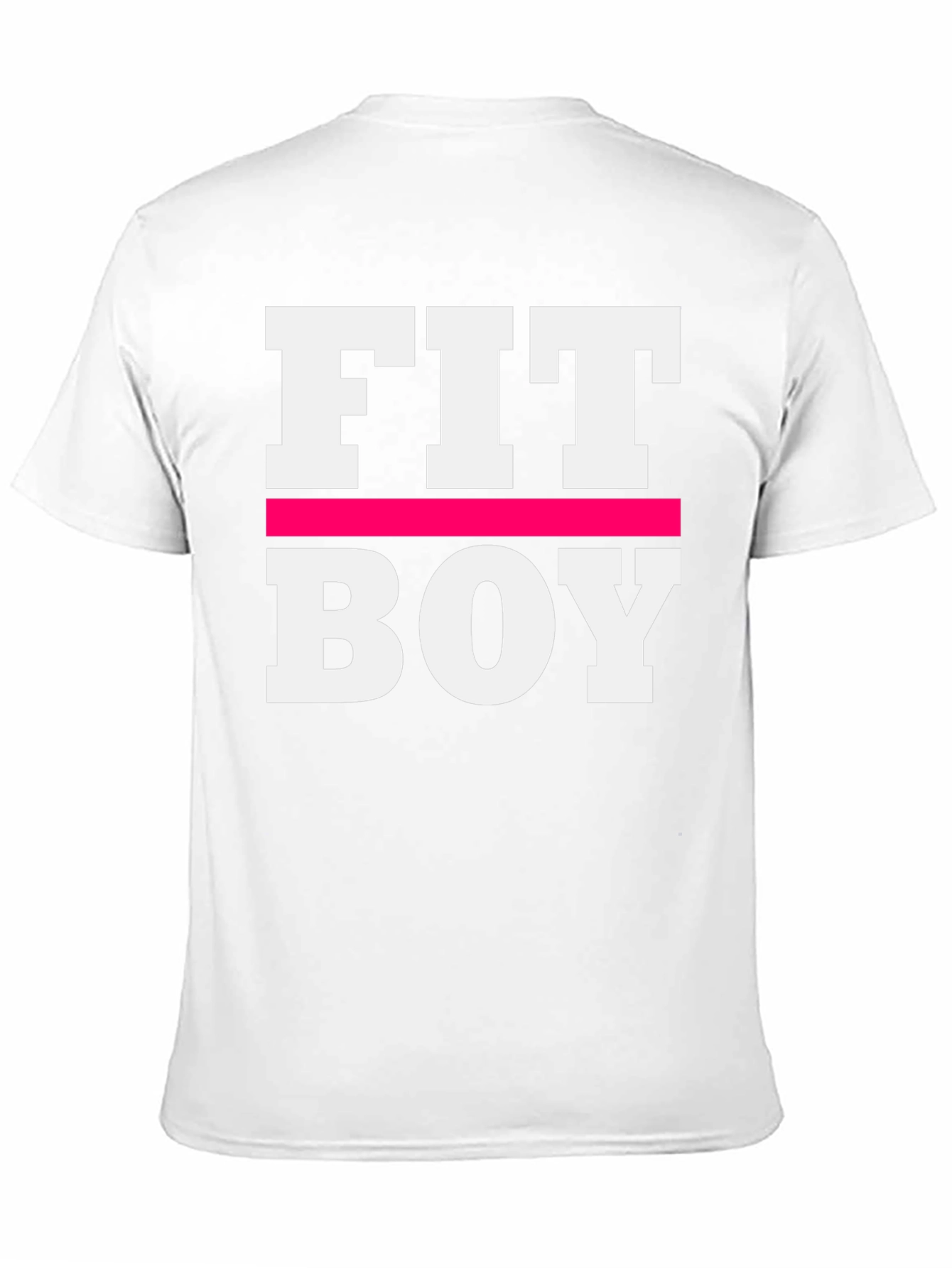 Fit Boy Graphic Tee - Black