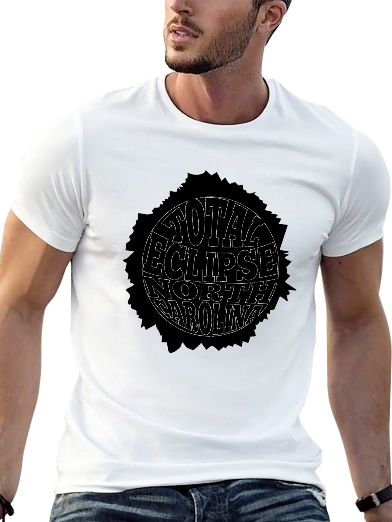 Total Eclipse North Carolina Graphic T-Shirt