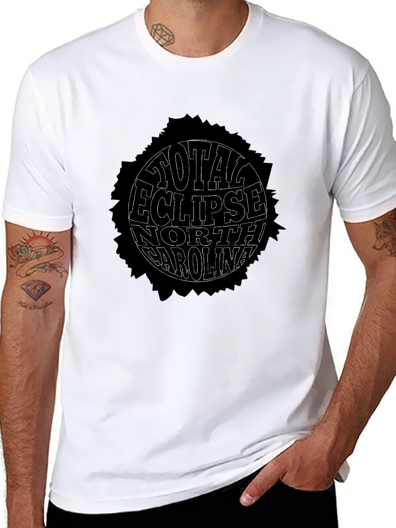 Total Eclipse North Carolina Graphic T-Shirt