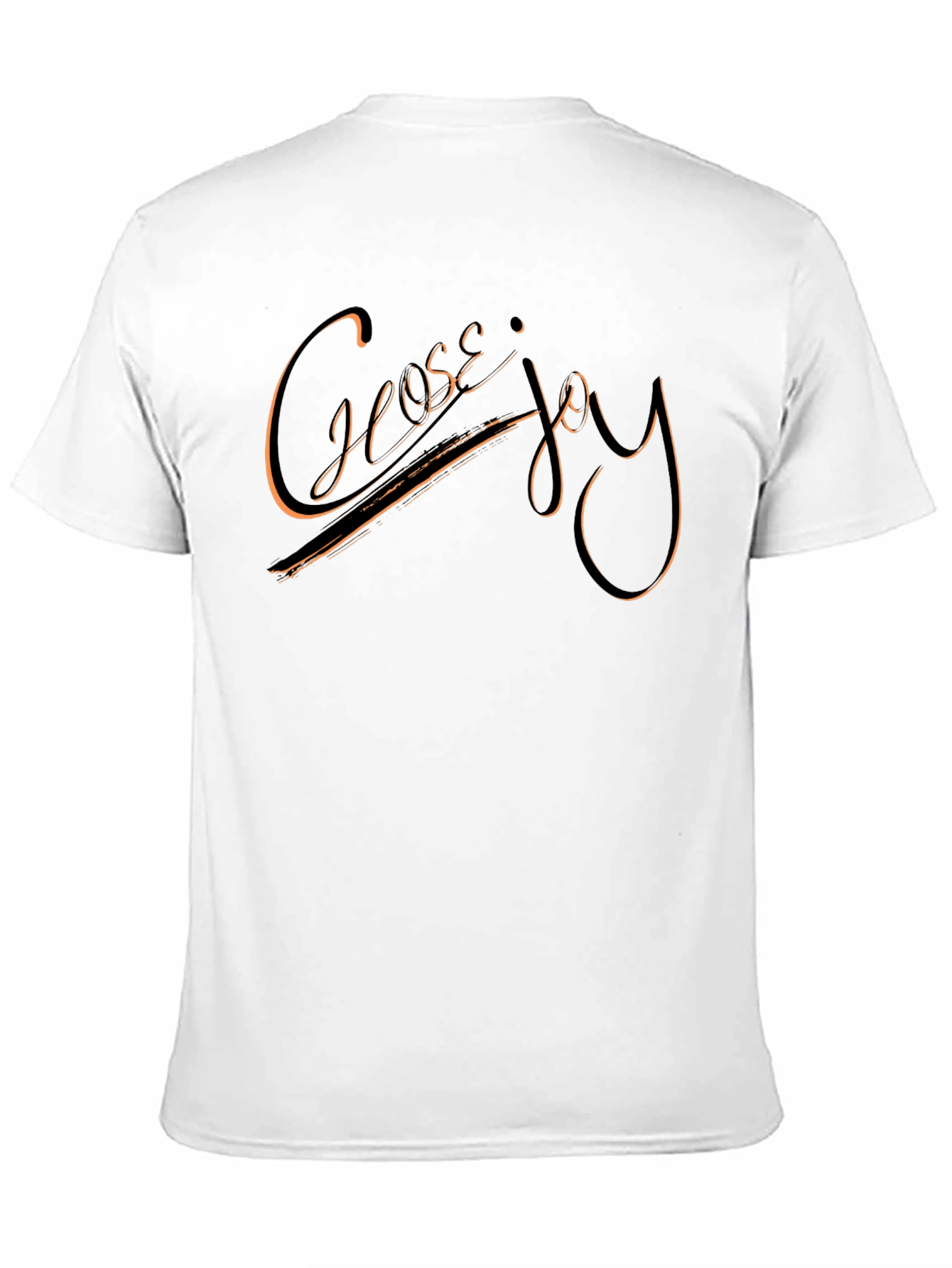 Choose Joy Black Graphic Tee