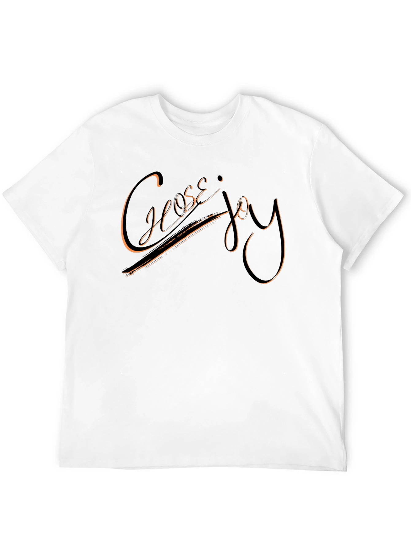 Choose Joy Black Graphic Tee