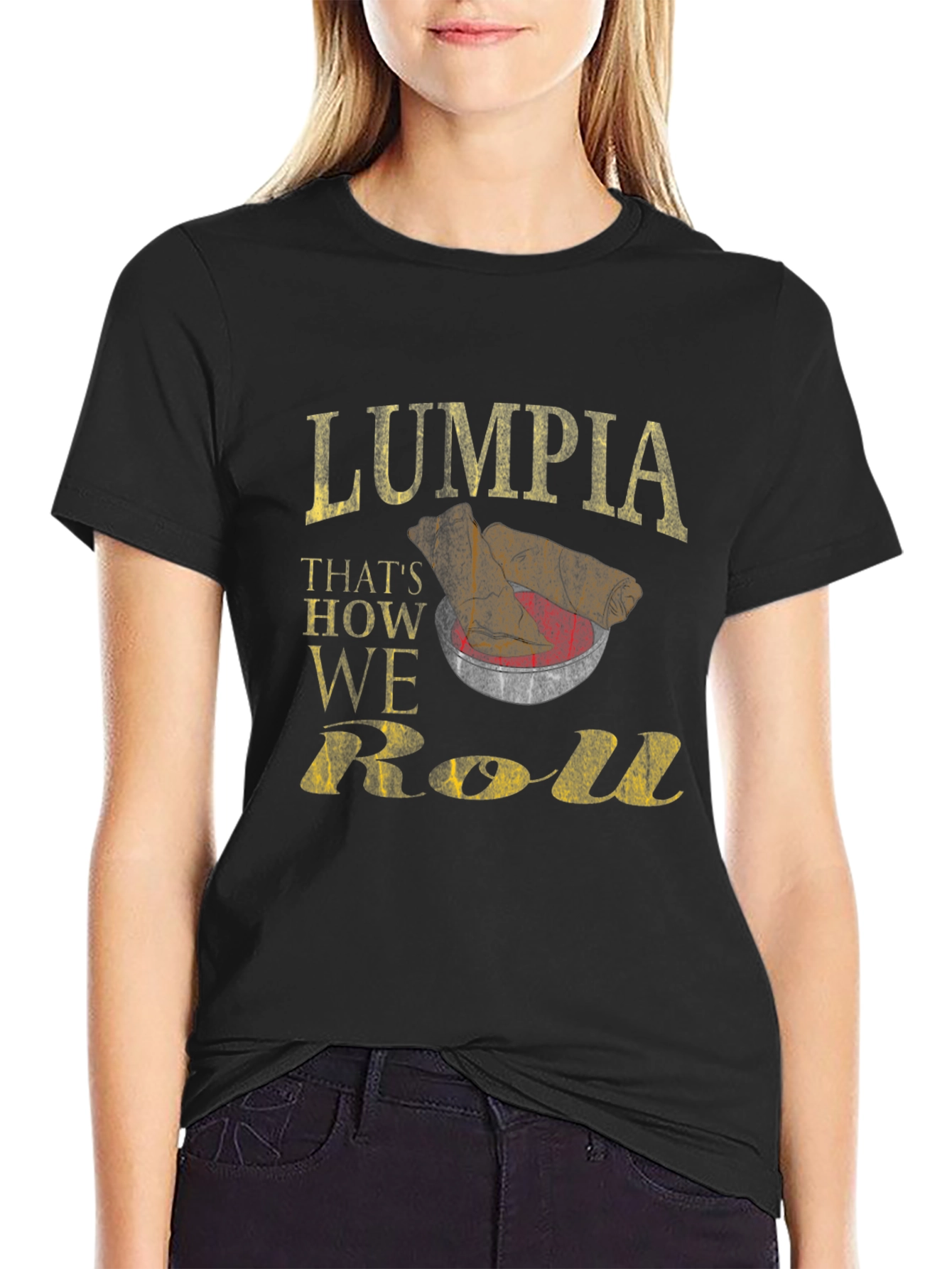 Lumpia Thats How We Roll Tee