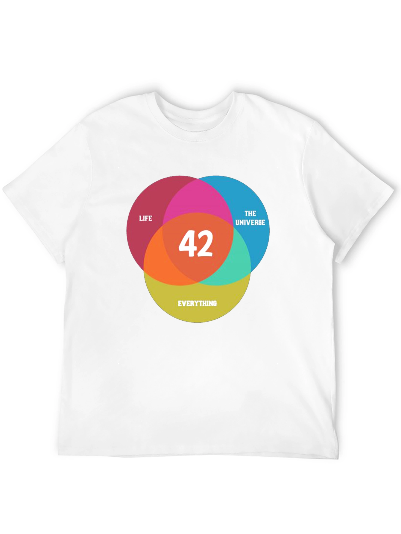 Life Universe & Everything T-Shirt - Answer is 42!