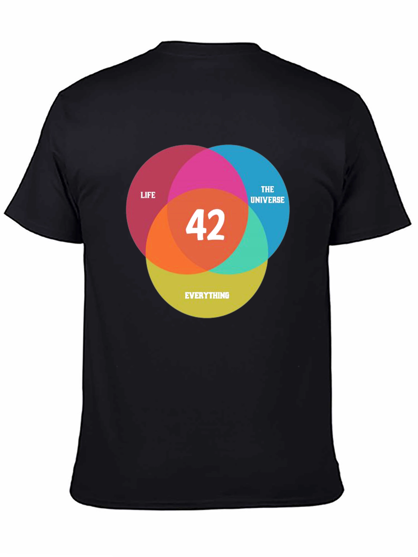 Life Universe & Everything T-Shirt - Answer is 42!