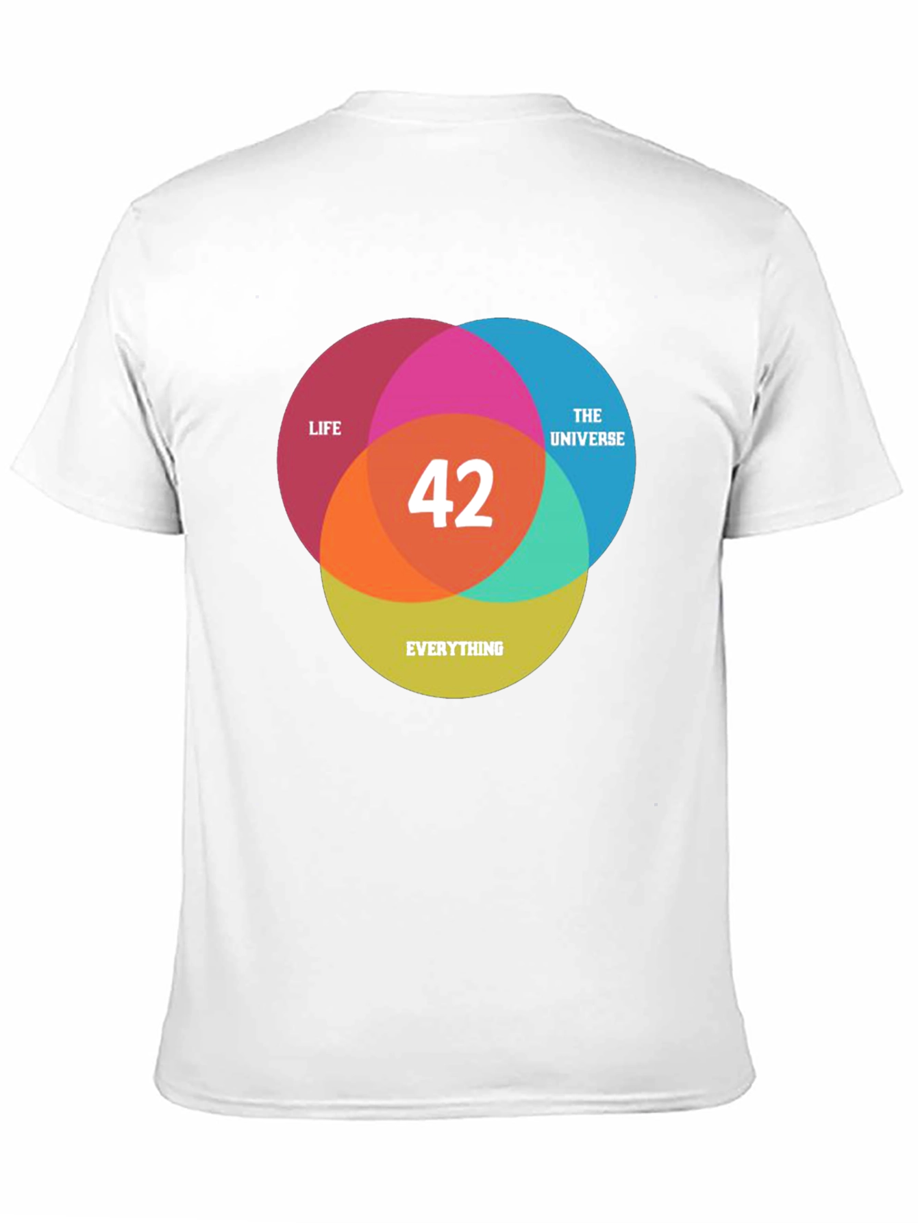 Life Universe & Everything T-Shirt - Answer is 42!