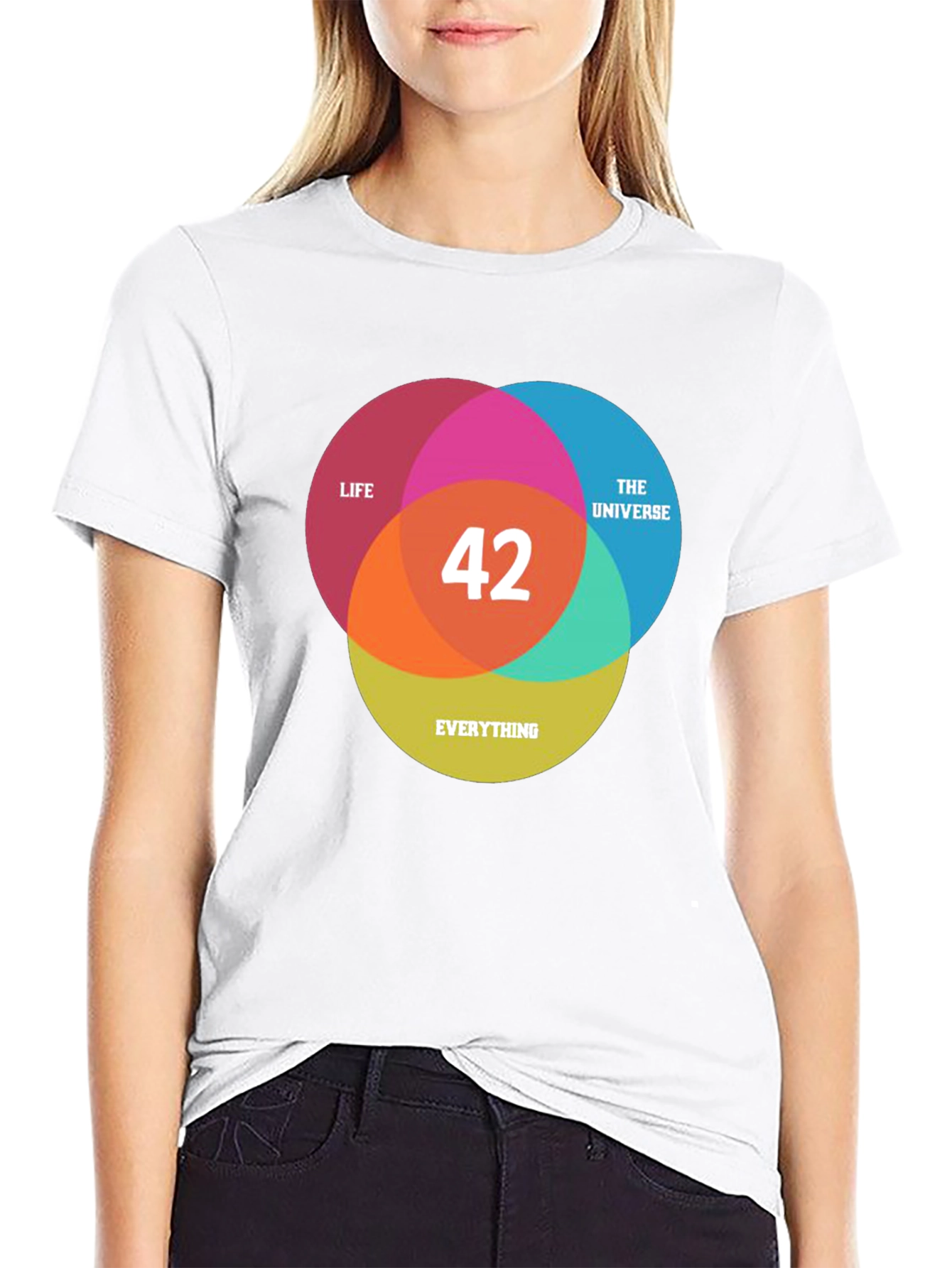 Life Universe & Everything T-Shirt - Answer is 42!