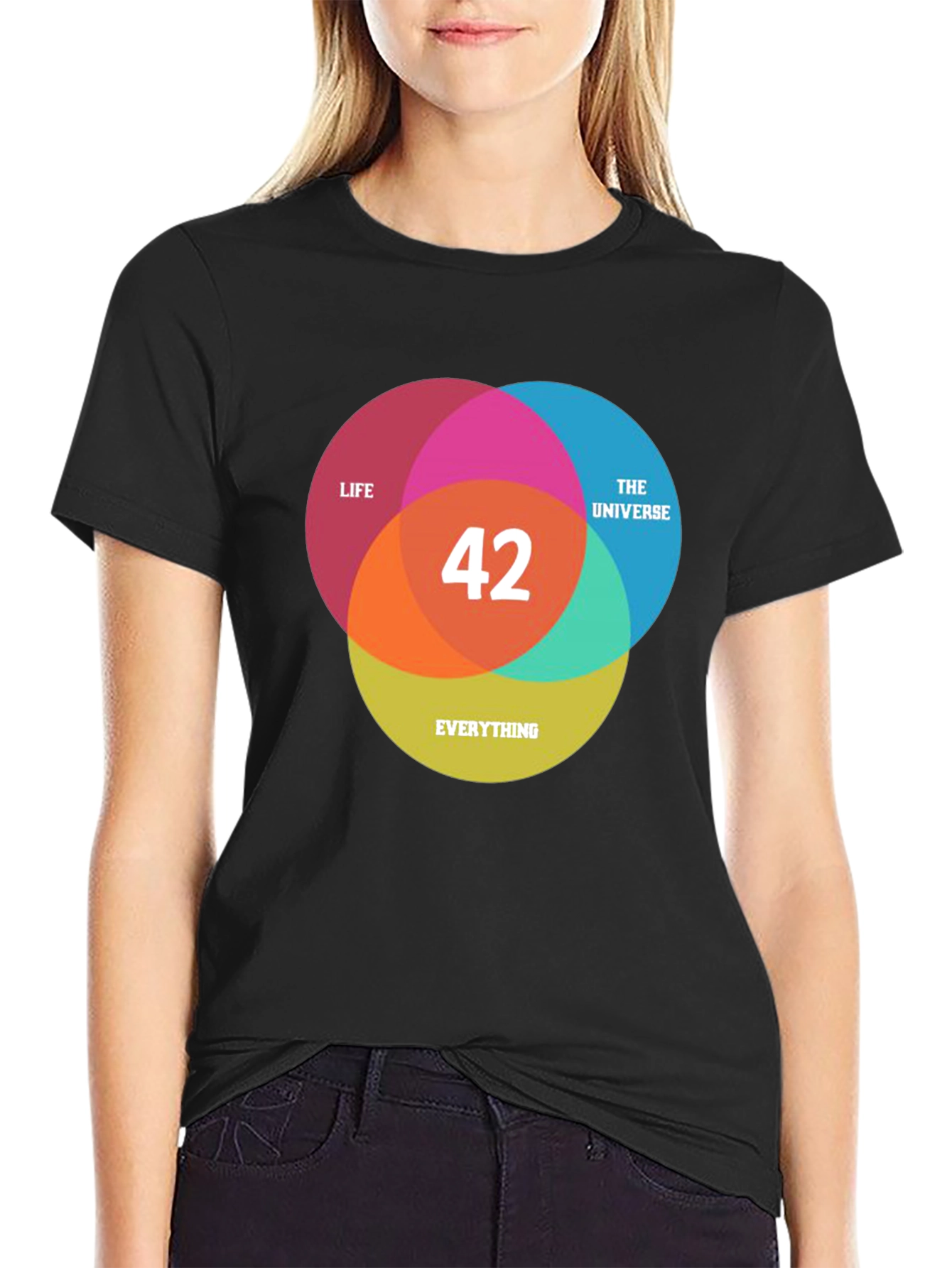 Life Universe & Everything T-Shirt - Answer is 42!