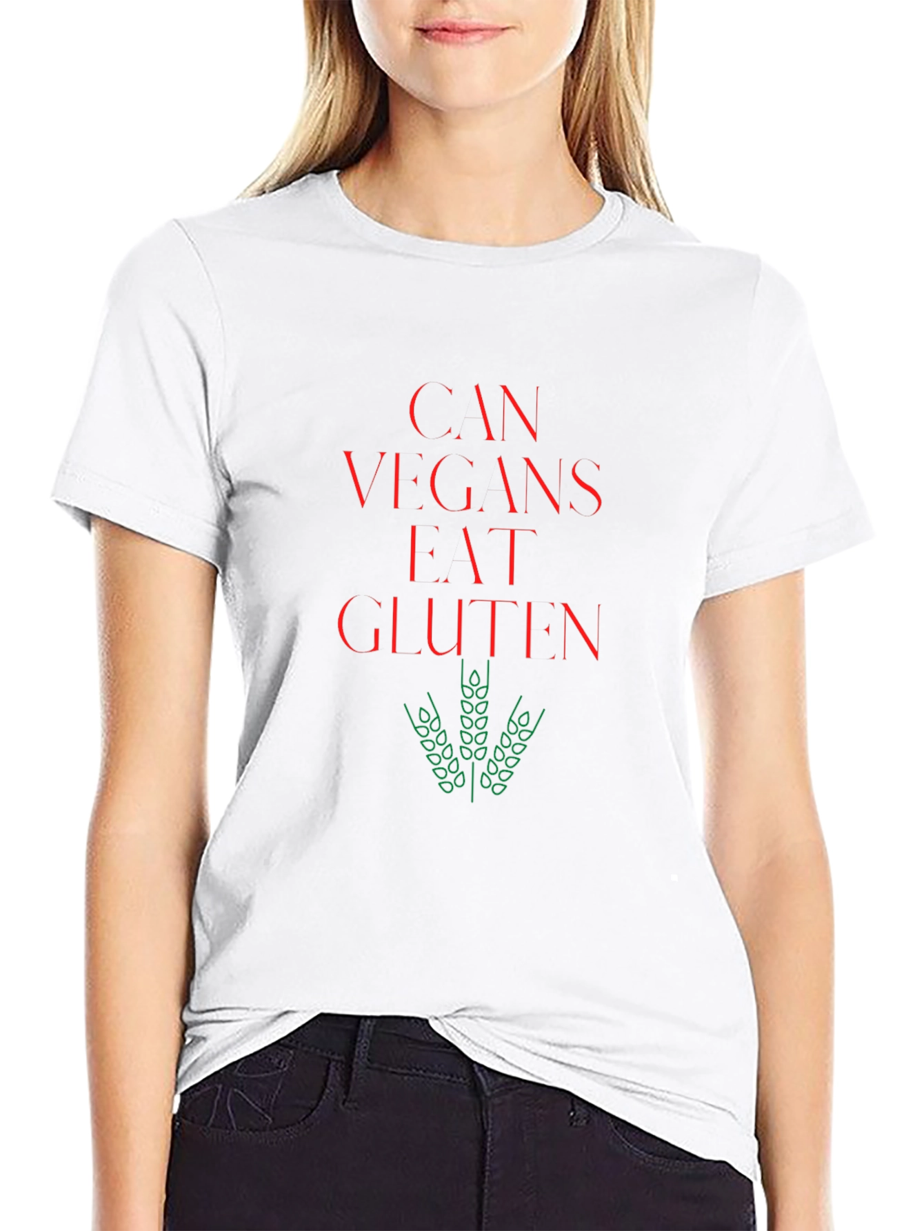 Can Vegans Eat Gluten? Novelty T-Shirt