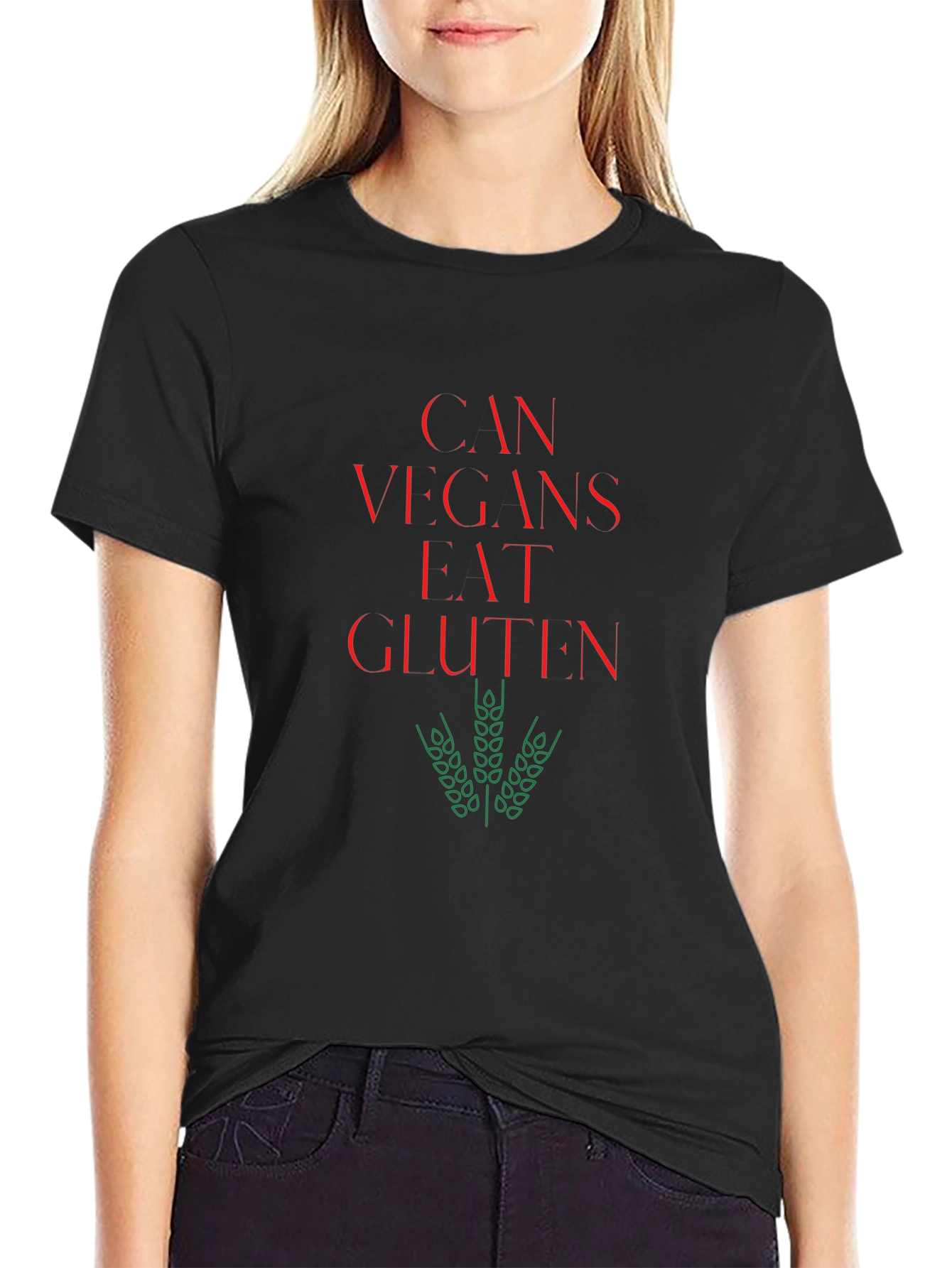 Can Vegans Eat Gluten? Novelty T-Shirt