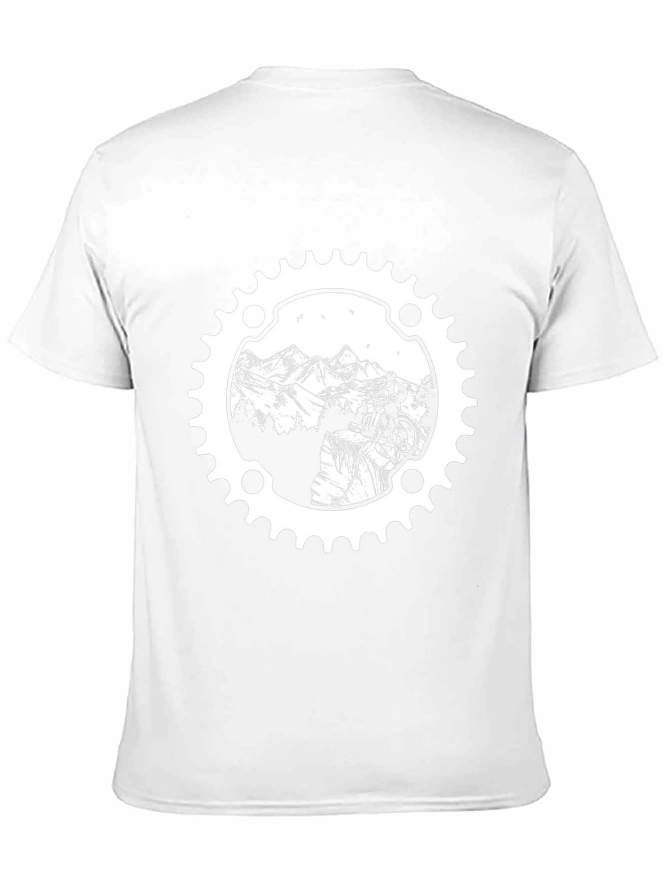 Mountain Biker T-Shirt - Gear Graphic Tee