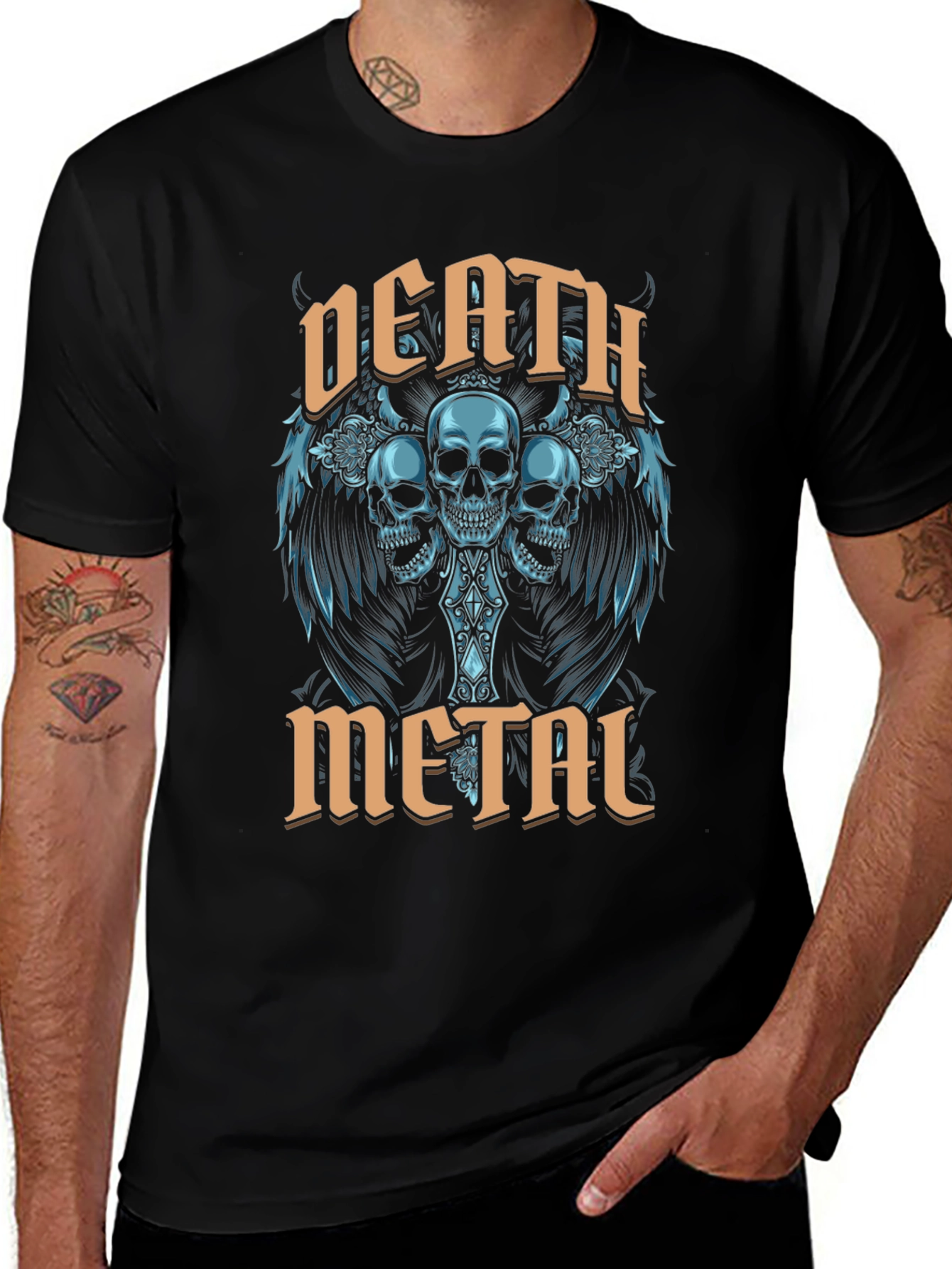 Death Metal Skull T-Shirt