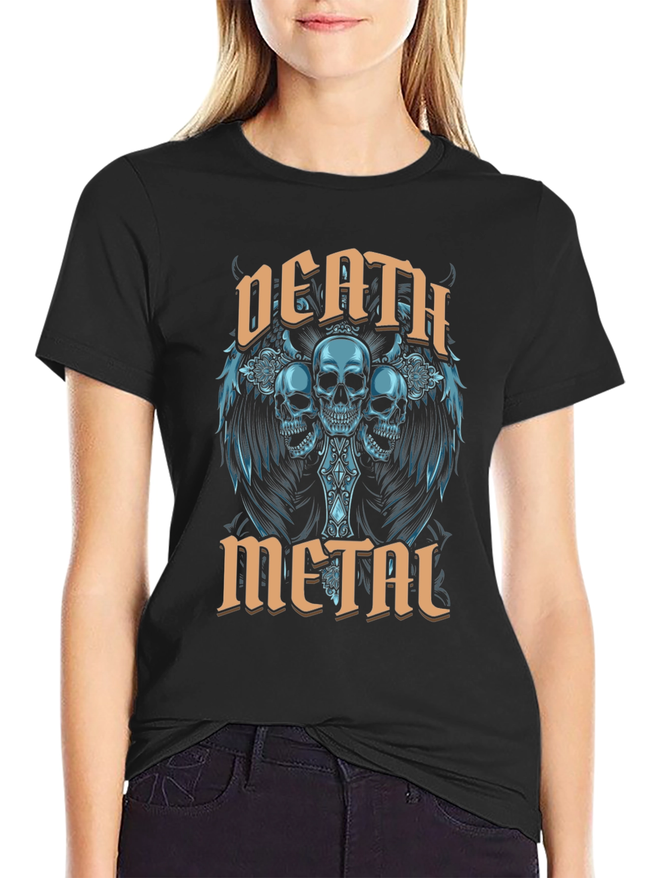 Death Metal Skull T-Shirt
