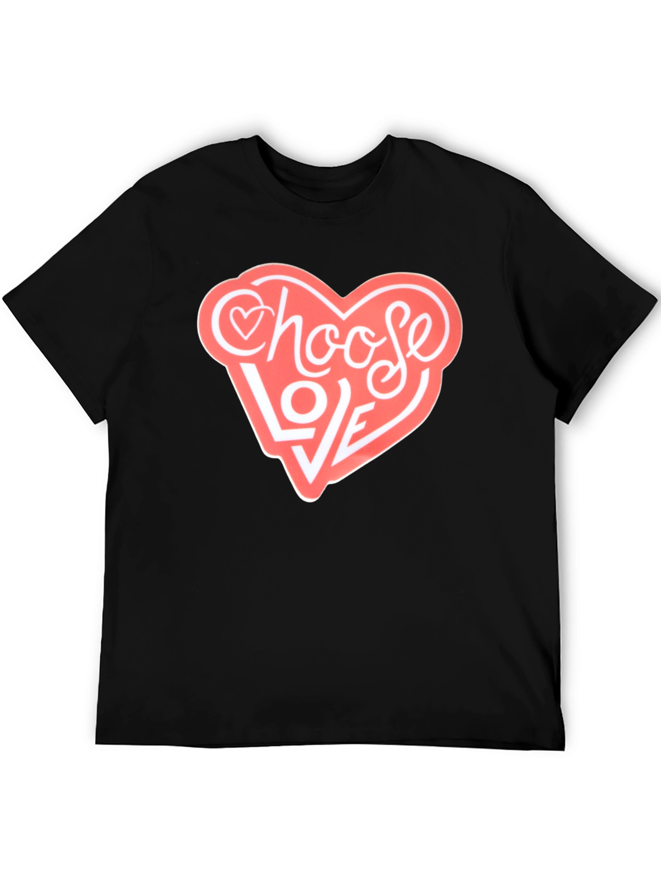 Choose Love Heart Graphic Tee