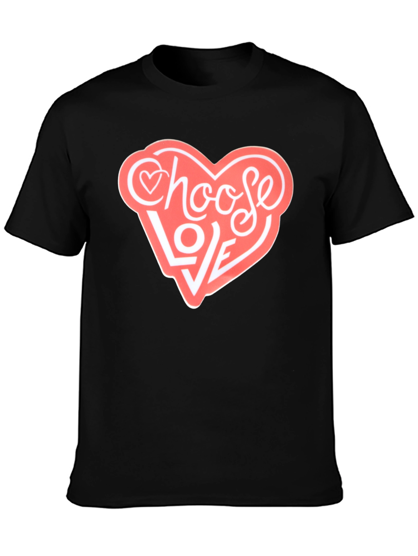 Choose Love Heart Graphic Tee