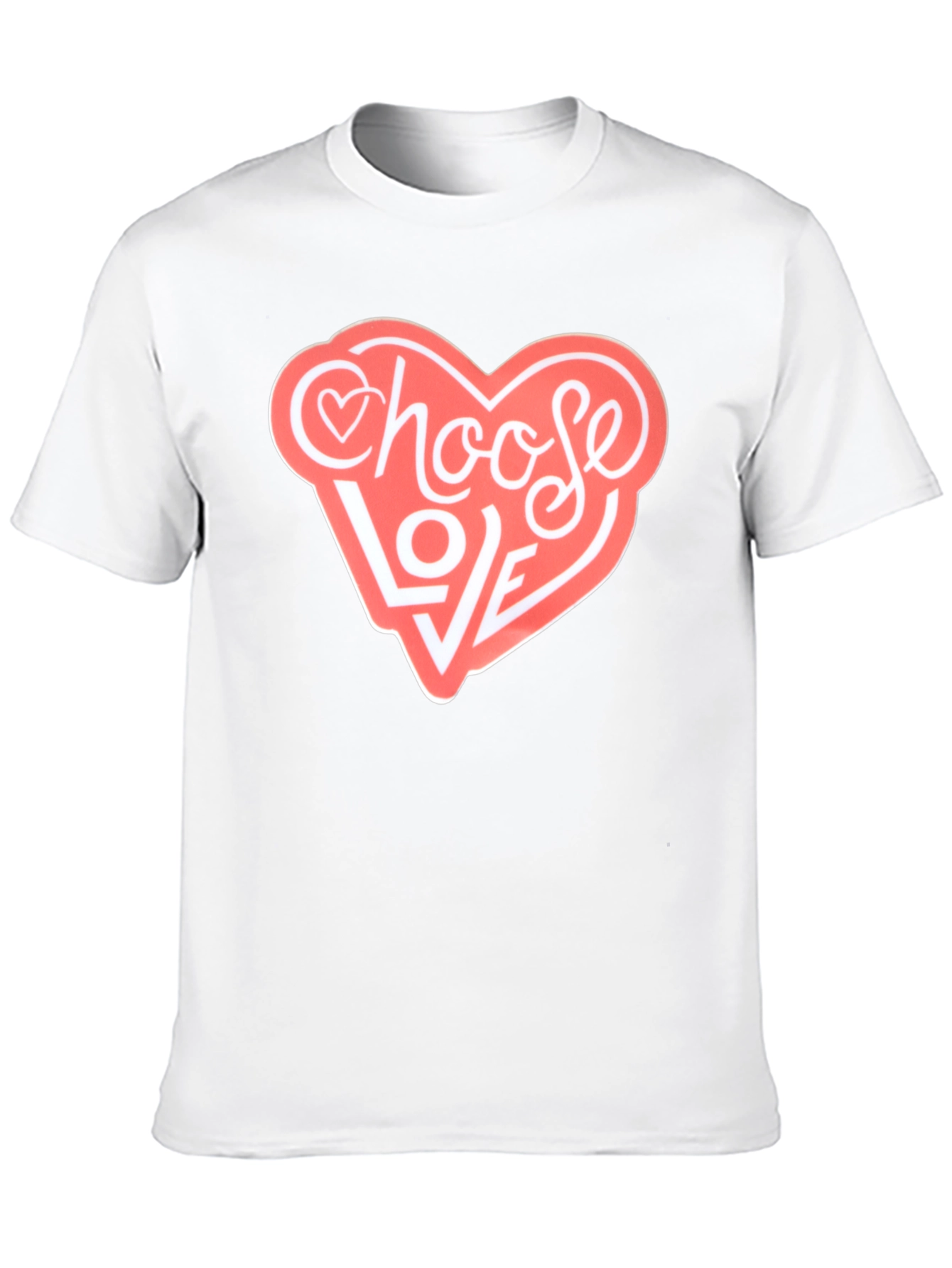 Choose Love Heart Graphic Tee