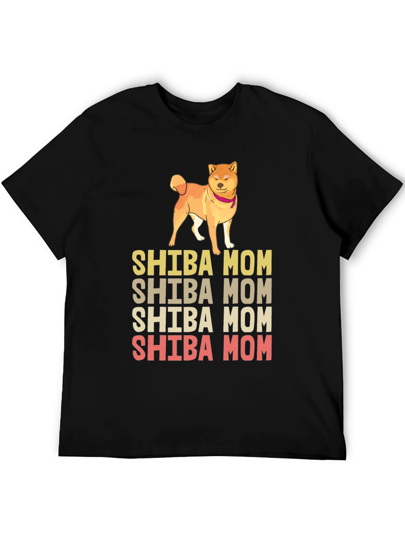 Shiba Mom Graphic Tee - Dog Lover Shirt
