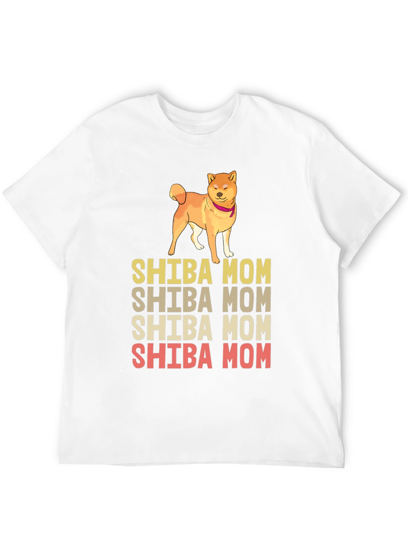 Shiba Mom Graphic Tee - Dog Lover Shirt
