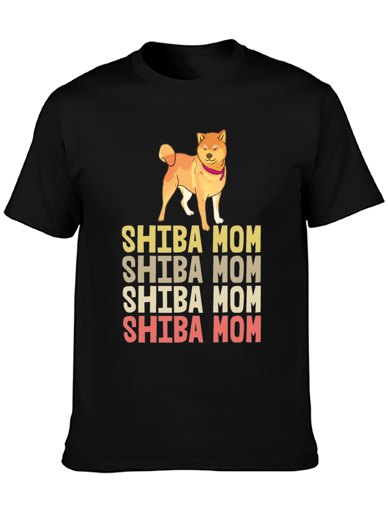 Shiba Mom Graphic Tee - Dog Lover Shirt